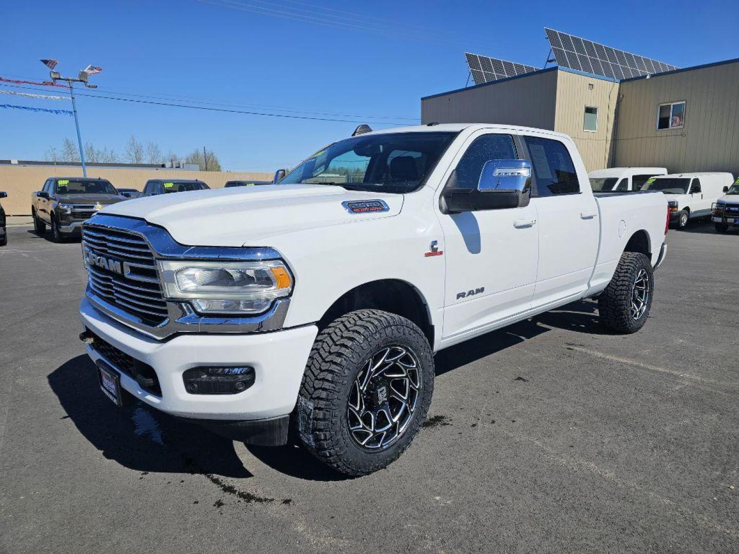 2024 WHITE RAM 2500 LARAMIE (3C6UR5FL3RG) with an 6.7L engine, Automatic transmission, located at 2525 S. Cushman, Fairbanks, AK, 99701, (907) 452-5707, 64.824036, -147.712311 - Photo#0