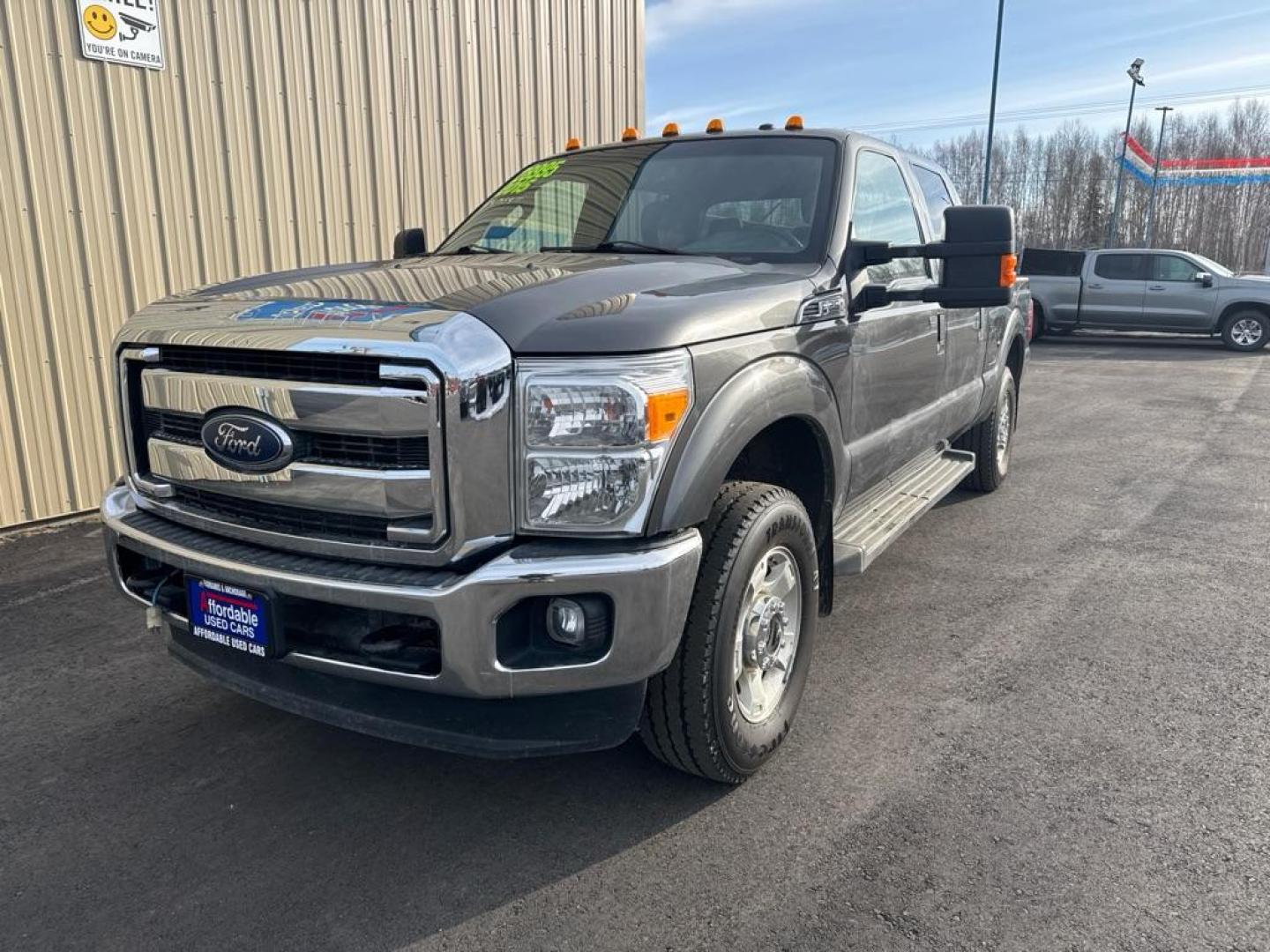 2015 GRAY FORD F250 SUPER DUTY (1FT7W2B60FE) with an 6.2L engine, Automatic transmission, located at 2525 S. Cushman, Fairbanks, AK, 99701, (907) 452-5707, 64.824036, -147.712311 - Photo#3