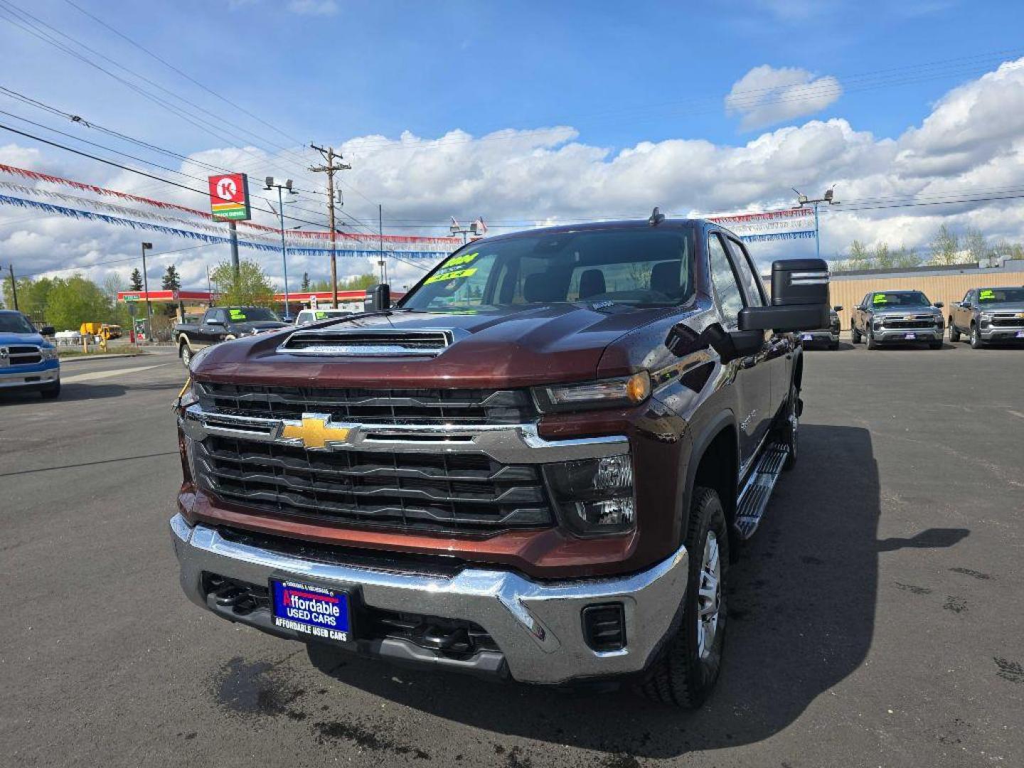 2024 BROWN CHEVROLET SILVERADO 2500 HEAVY DUTY LT (1GC4YNE7XRF) with an 6.6L engine, Automatic transmission, located at 2525 S. Cushman, Fairbanks, AK, 99701, (907) 452-5707, 64.824036, -147.712311 - Photo#1