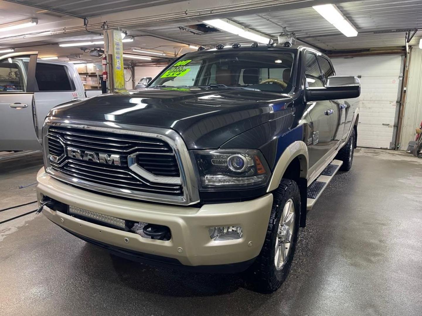 2017 BLACK RAM 2500 LONGHORN (3C6UR5LJ2HG) with an 6.4L engine, Automatic transmission, located at 2525 S. Cushman, Fairbanks, AK, 99701, (907) 452-5707, 64.824036, -147.712311 - Photo#1