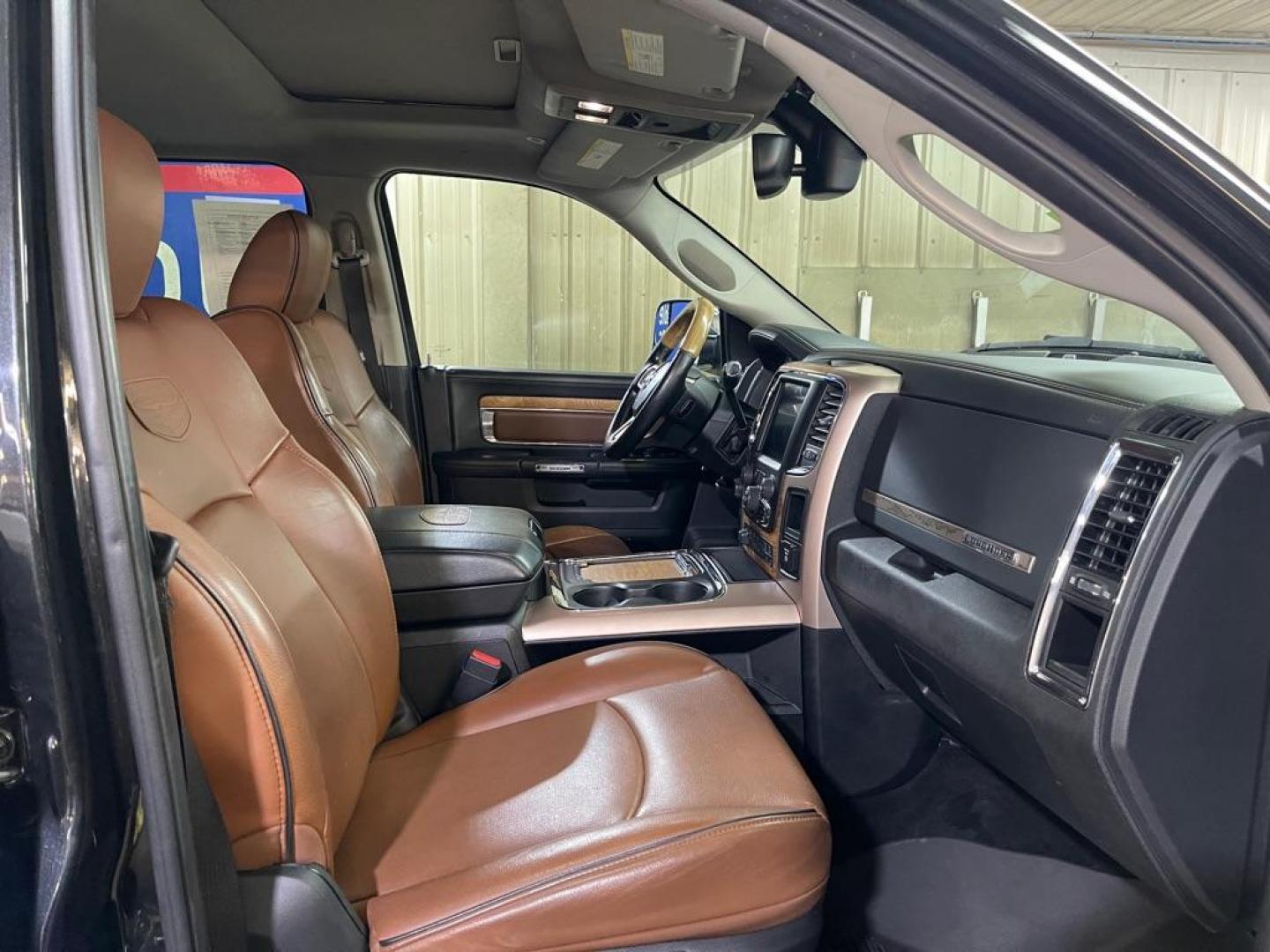 2017 BLACK RAM 2500 LONGHORN (3C6UR5LJ2HG) with an 6.4L engine, Automatic transmission, located at 2525 S. Cushman, Fairbanks, AK, 99701, (907) 452-5707, 64.824036, -147.712311 - Photo#3