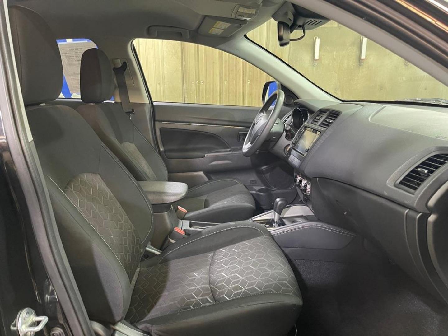 2022 BLACK MITSUBISHI OUTLANDER SPORT ES (JA4APUAU1NU) with an 2.0L engine, Automatic transmission, located at 2525 S. Cushman, Fairbanks, AK, 99701, (907) 452-5707, 64.824036, -147.712311 - Photo#3