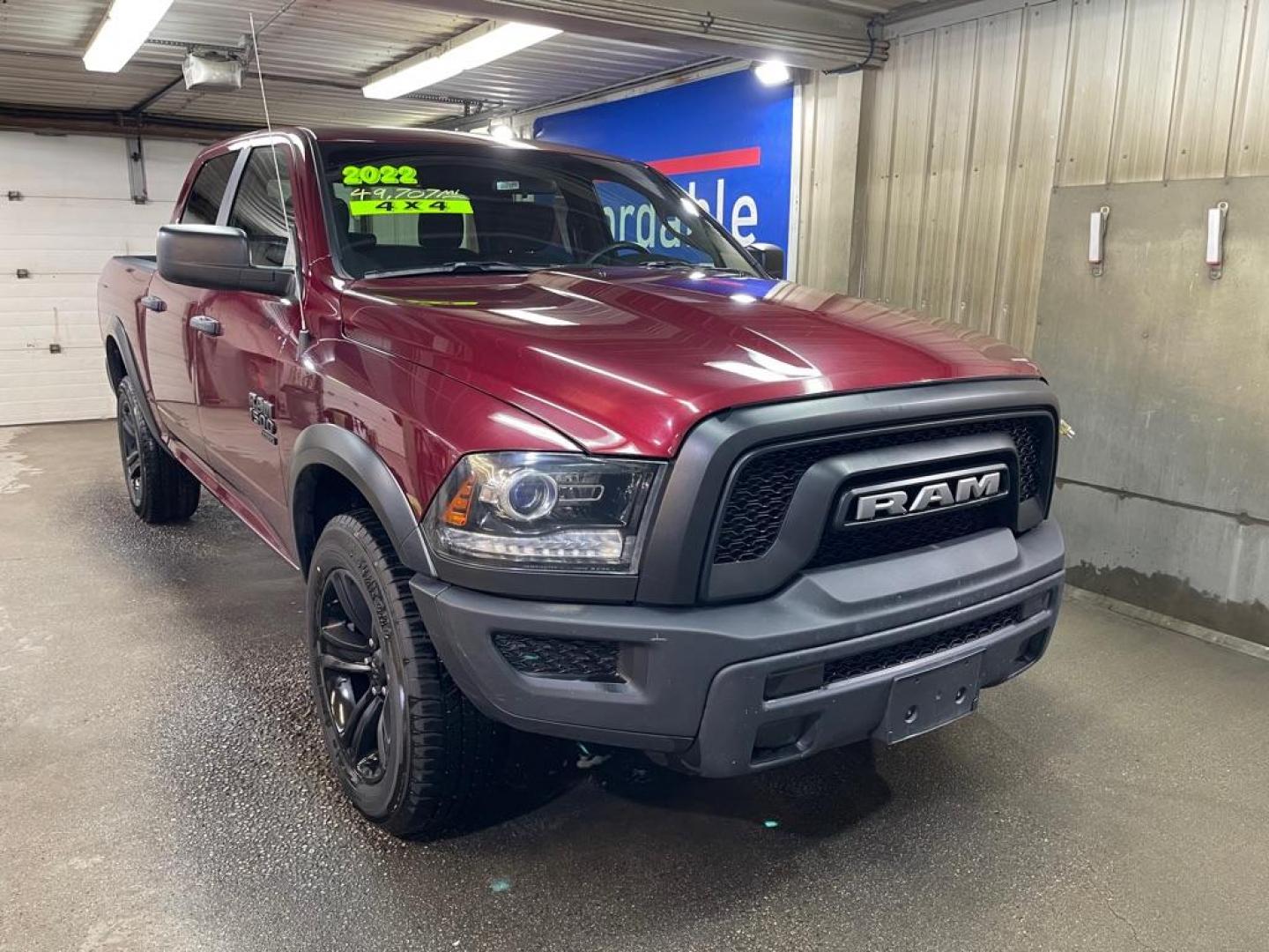 2022 RED RAM 1500 CLASSIC SLT (1C6RR7LGXNS) with an 3.6L engine, Automatic transmission, located at 2525 S. Cushman, Fairbanks, AK, 99701, (907) 452-5707, 64.824036, -147.712311 - Photo#0