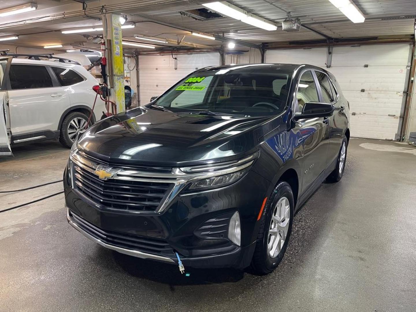 2024 BLACK CHEVROLET EQUINOX LT (3GNAXUEG9RL) with an 1.5L engine, Automatic transmission, located at 2525 S. Cushman, Fairbanks, AK, 99701, (907) 452-5707, 64.824036, -147.712311 - Photo#1