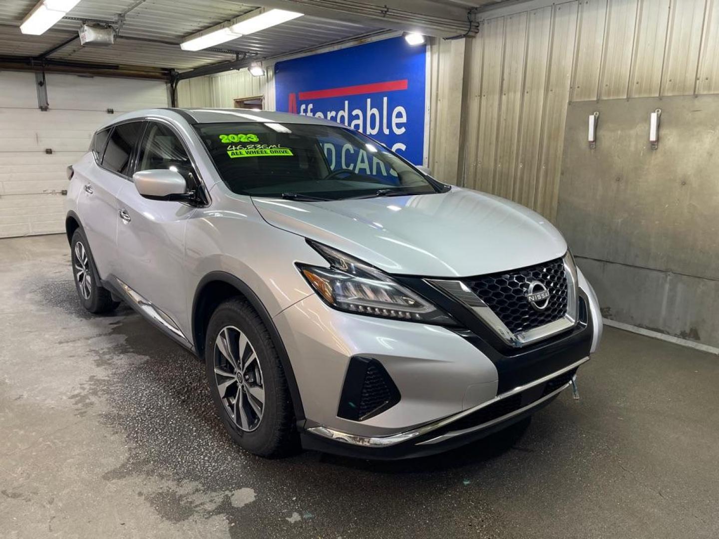 2023 SILVER NISSAN MURANO S (5N1AZ2AS2PC) with an 3.5L engine, Automatic transmission, located at 2525 S. Cushman, Fairbanks, AK, 99701, (907) 452-5707, 64.824036, -147.712311 - Photo#0