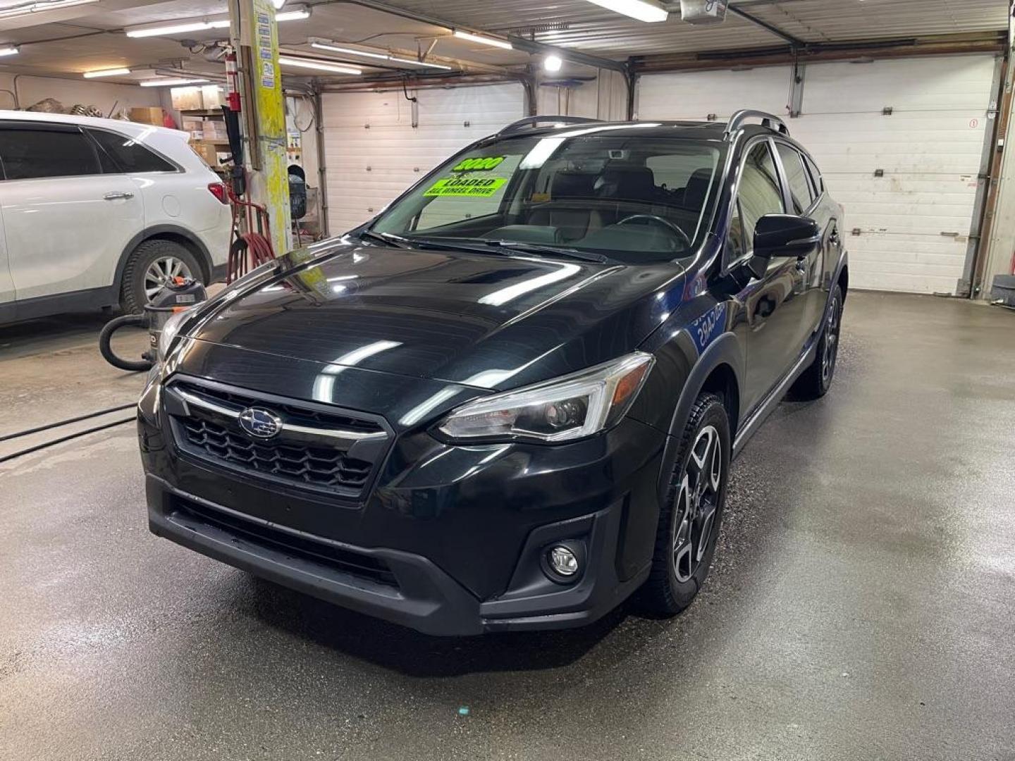 2020 BLACK SUBARU CROSSTREK LIMITED (JF2GTANC0L8) with an 2.0L engine, Continuously Variable transmission, located at 2525 S. Cushman, Fairbanks, AK, 99701, (907) 452-5707, 64.824036, -147.712311 - Photo#1