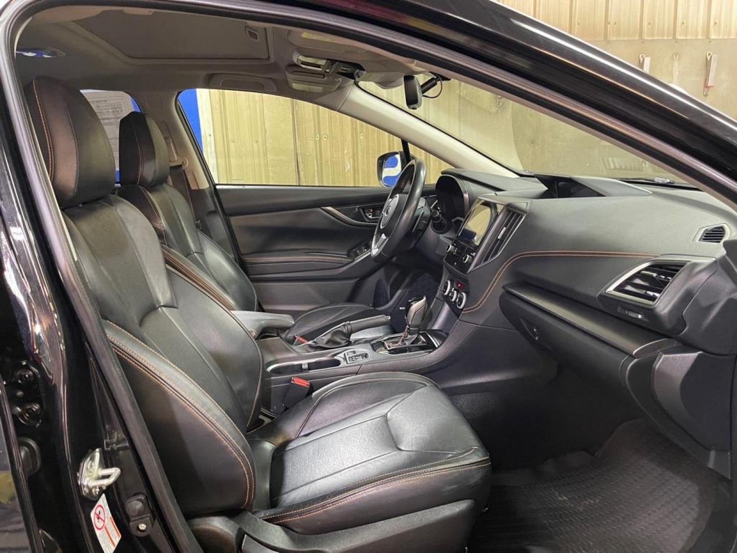 2020 BLACK SUBARU CROSSTREK LIMITED (JF2GTANC0L8) with an 2.0L engine, Continuously Variable transmission, located at 2525 S. Cushman, Fairbanks, AK, 99701, (907) 452-5707, 64.824036, -147.712311 - Photo#3
