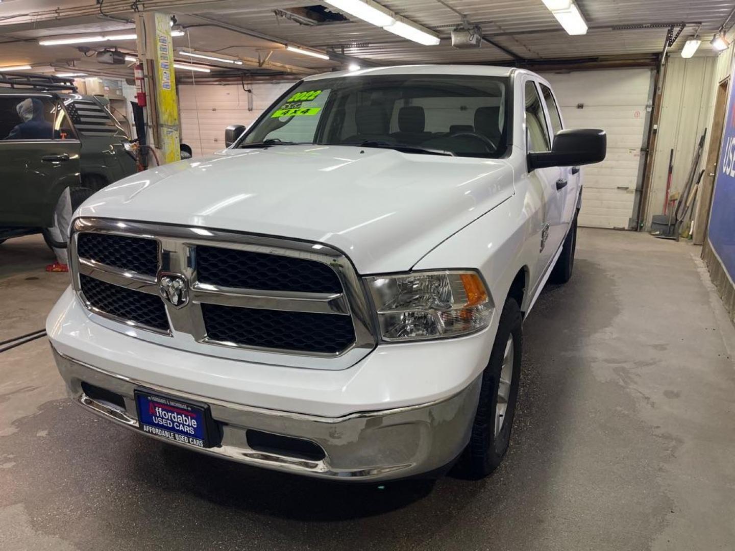 2022 WHITE RAM 1500 CLASSIC SLT (1C6RR7LG4NS) with an 3.6L engine, Automatic transmission, located at 2525 S. Cushman, Fairbanks, AK, 99701, (907) 452-5707, 64.824036, -147.712311 - Photo#1