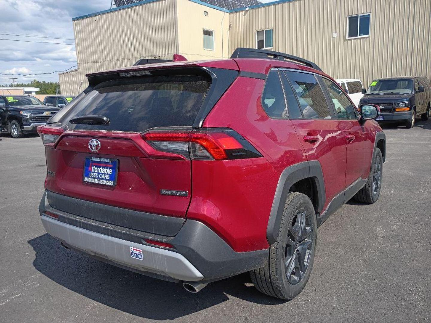 2023 RED TOYOTA RAV4 ADVENTURE (2T3J1RFV4PW) with an 2.5L engine, Automatic transmission, located at 2525 S. Cushman, Fairbanks, AK, 99701, (907) 452-5707, 64.824036, -147.712311 - Photo#4