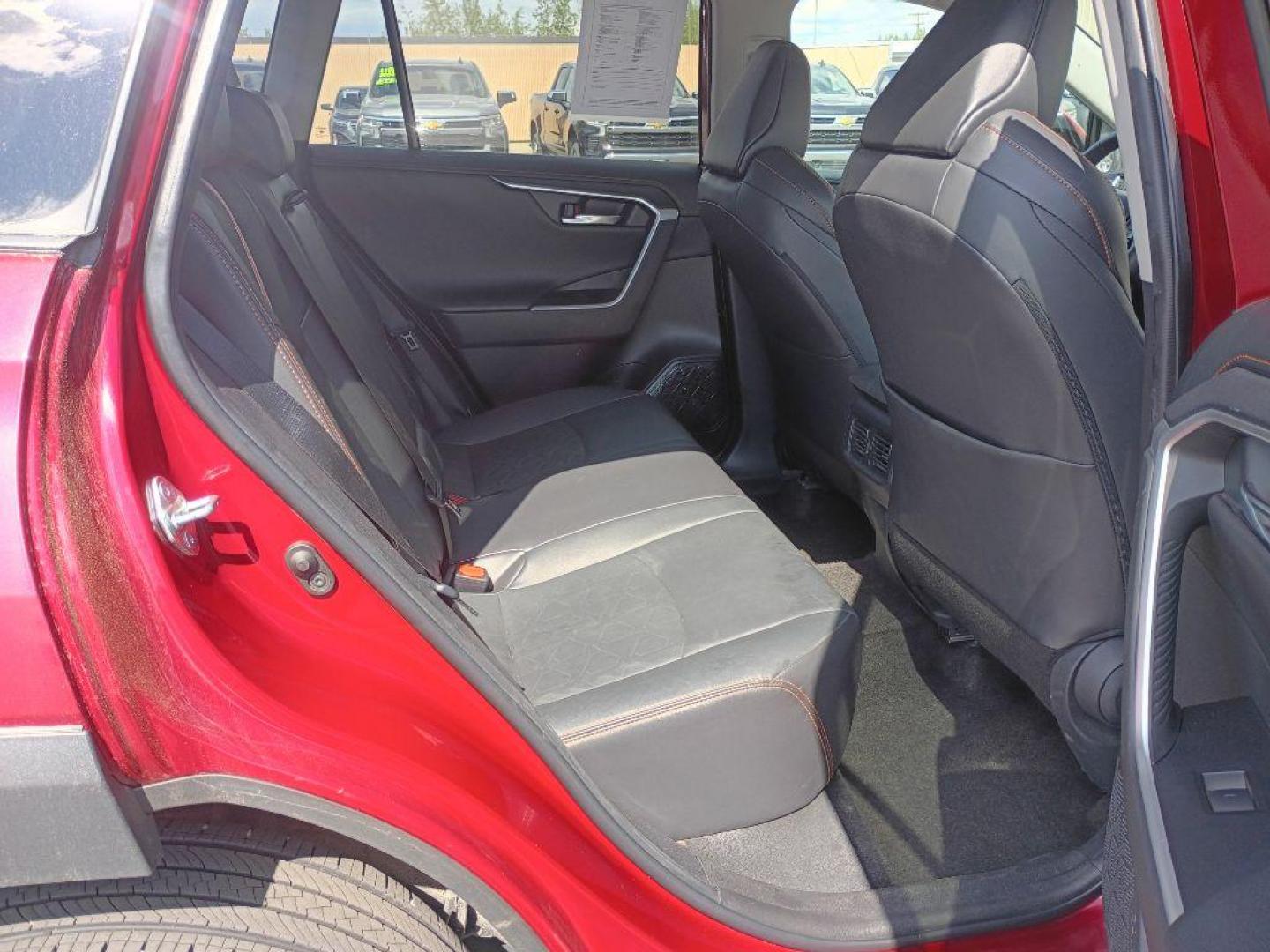 2023 RED TOYOTA RAV4 ADVENTURE (2T3J1RFV4PW) with an 2.5L engine, Automatic transmission, located at 2525 S. Cushman, Fairbanks, AK, 99701, (907) 452-5707, 64.824036, -147.712311 - Photo#5