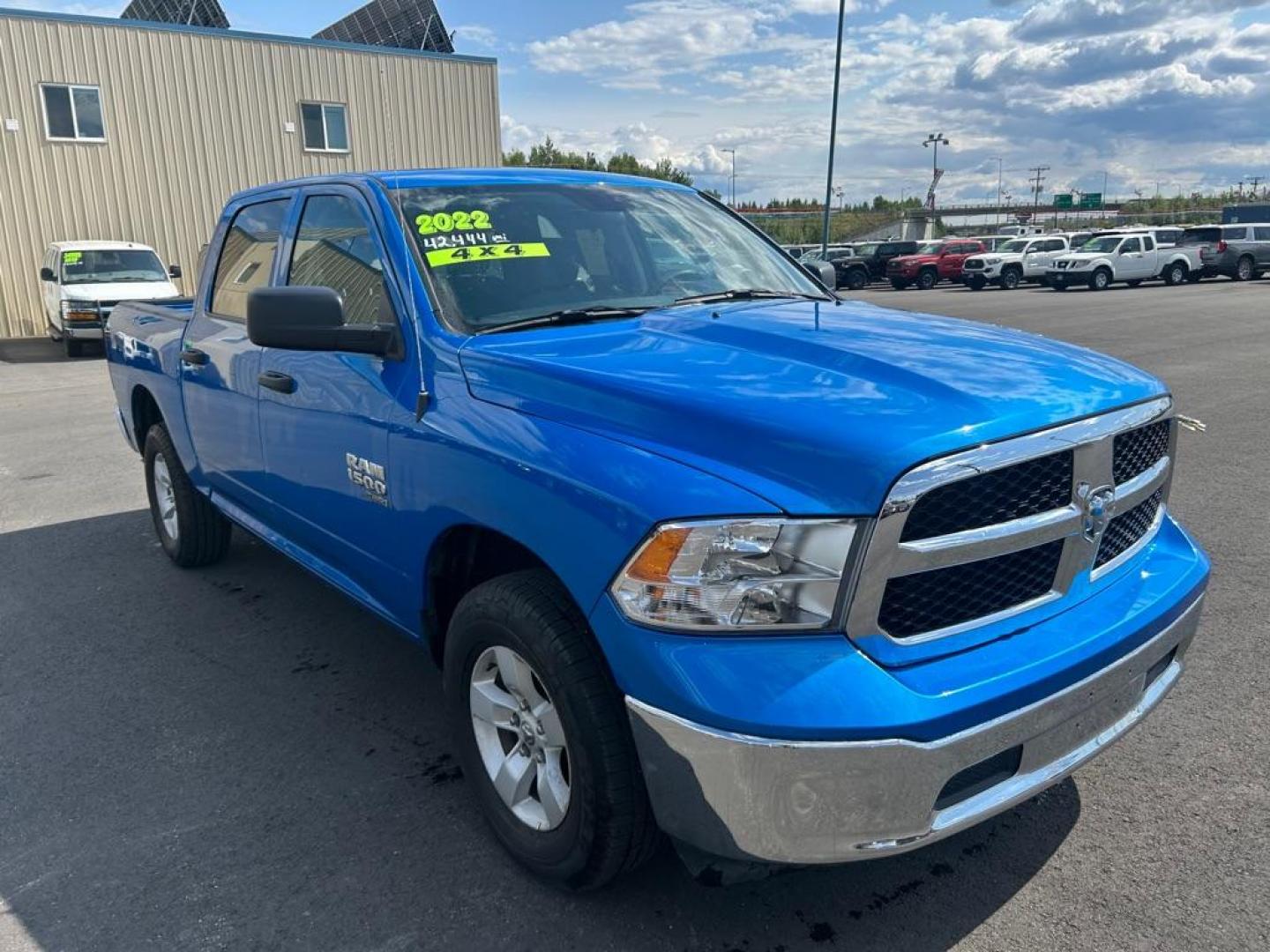 2022 BLUE RAM 1500 CLASSIC SLT (1C6RR7LG6NS) with an 3.6L engine, Automatic transmission, located at 2525 S. Cushman, Fairbanks, AK, 99701, (907) 452-5707, 64.824036, -147.712311 - Photo#1