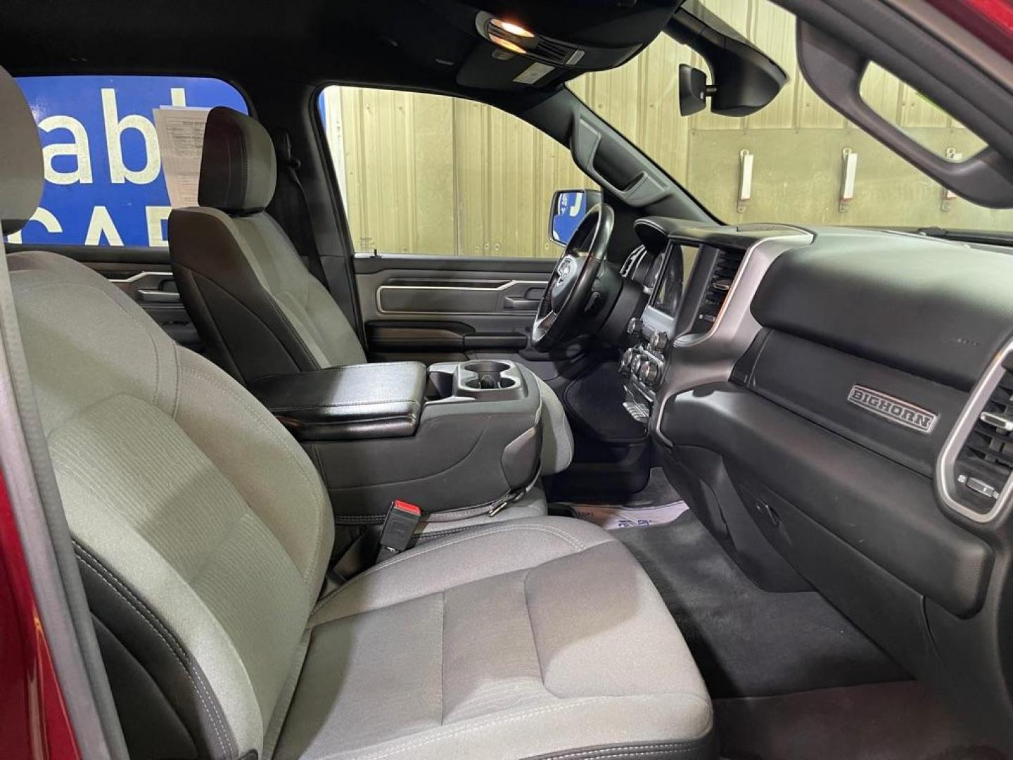 2021 MAROON RAM 1500 BIG HORN/LONE STAR (1C6SRFMT4MN) with an 5.7L engine, Automatic transmission, located at 2525 S. Cushman, Fairbanks, AK, 99701, (907) 452-5707, 64.824036, -147.712311 - Photo#3
