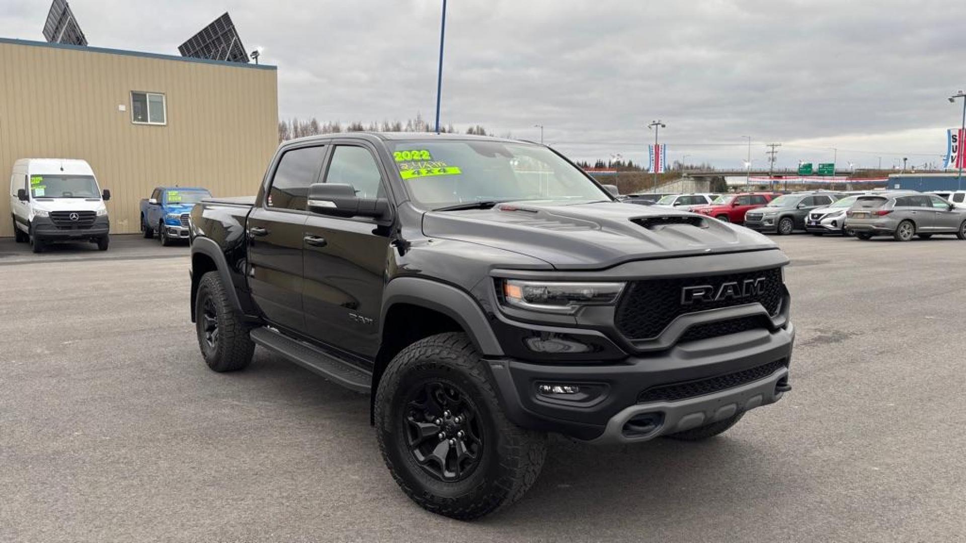 2022 BLACK RAM 1500 TRX TRX (1C6SRFU99NN) with an 6.2L engine, Automatic transmission, located at 2525 S. Cushman, Fairbanks, AK, 99701, (907) 452-5707, 64.824036, -147.712311 - Photo#0