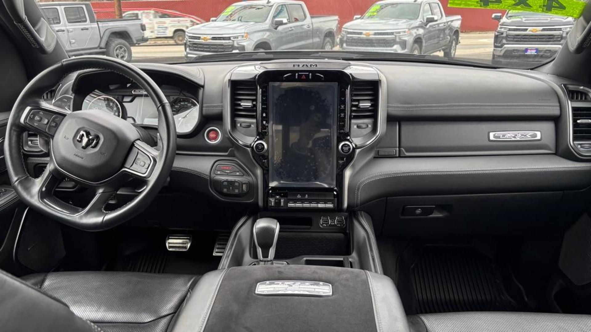 2022 BLACK RAM 1500 TRX TRX (1C6SRFU99NN) with an 6.2L engine, Automatic transmission, located at 2525 S. Cushman, Fairbanks, AK, 99701, (907) 452-5707, 64.824036, -147.712311 - Photo#3