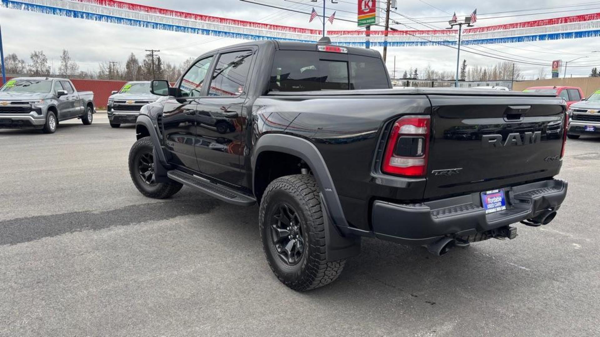 2022 BLACK RAM 1500 TRX TRX (1C6SRFU99NN) with an 6.2L engine, Automatic transmission, located at 2525 S. Cushman, Fairbanks, AK, 99701, (907) 452-5707, 64.824036, -147.712311 - Photo#6