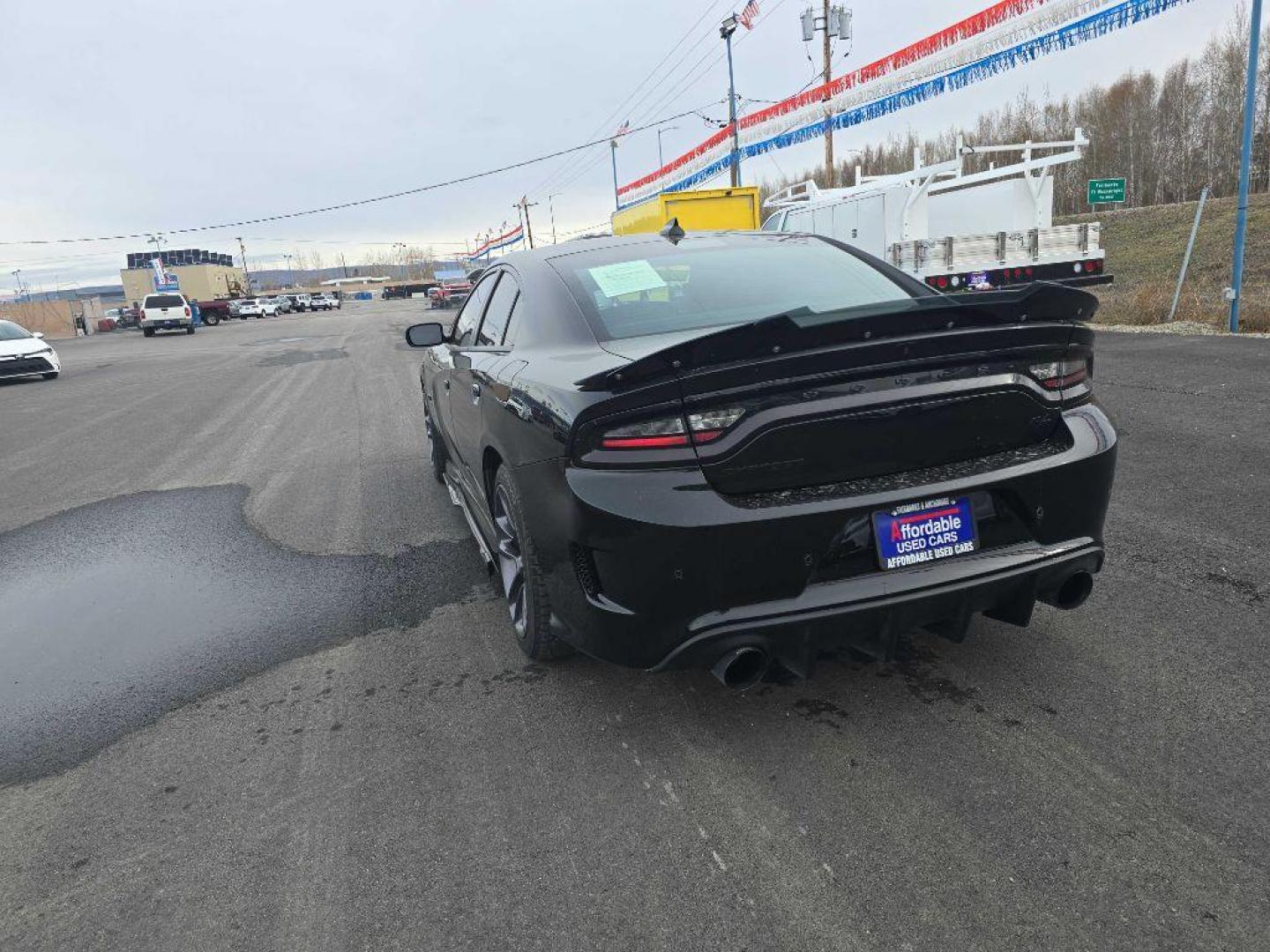 2023 BLACK DODGE CHARGER R/T (2C3CDXCT0PH) with an 5.7L engine, Automatic transmission, located at 2525 S. Cushman, Fairbanks, AK, 99701, (907) 452-5707, 64.824036, -147.712311 - Photo#3