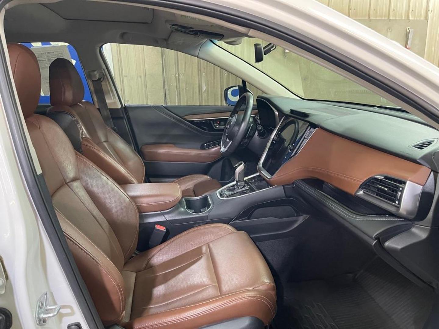 2021 WHITE SUBARU OUTBACK TOURING (4S4BTGPD7M3) with an 2.4L engine, Continuously Variable transmission, located at 2525 S. Cushman, Fairbanks, AK, 99701, (907) 452-5707, 64.824036, -147.712311 - Photo#3