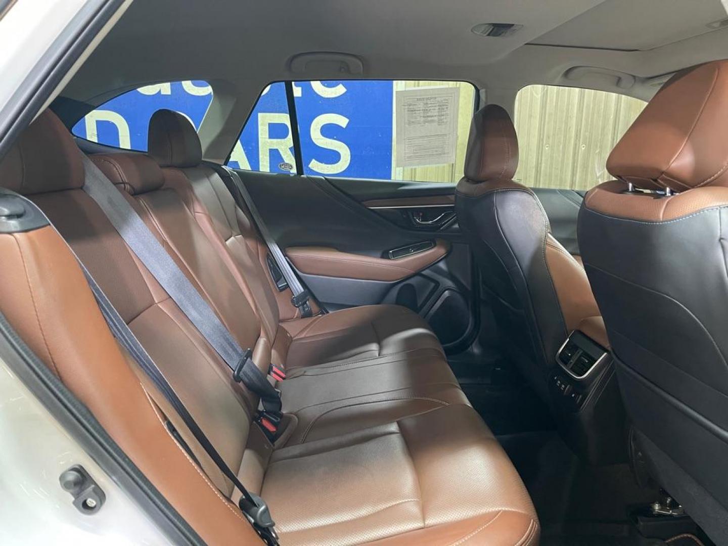 2021 WHITE SUBARU OUTBACK TOURING (4S4BTGPD7M3) with an 2.4L engine, Continuously Variable transmission, located at 2525 S. Cushman, Fairbanks, AK, 99701, (907) 452-5707, 64.824036, -147.712311 - Photo#4