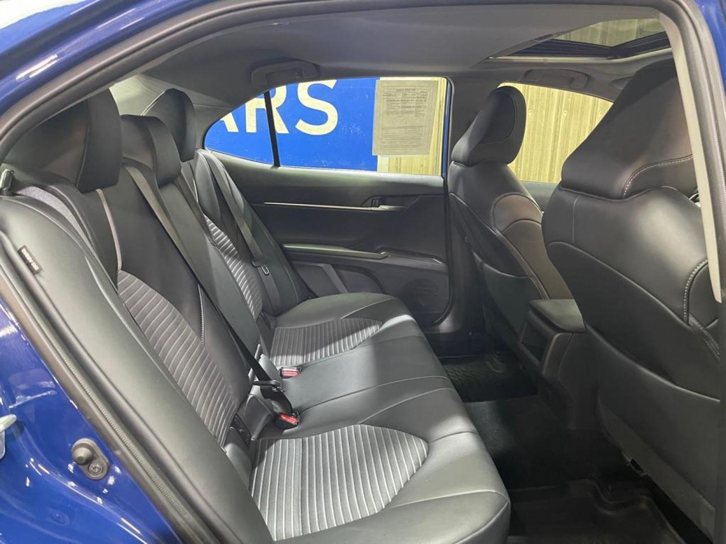 2023 BLUE TOYOTA CAMRY SE NIGHT SHADE (4T1G11BK4PU) with an 2.5L engine, Automatic transmission, located at 2525 S. Cushman, Fairbanks, AK, 99701, (907) 452-5707, 64.824036, -147.712311 - Photo#4