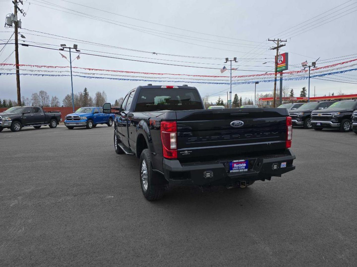 2021 BLUE FORD F350 SUPER DUTY (1FT8W3BN2ME) with an 7.3L engine, Automatic transmission, located at 2525 S. Cushman, Fairbanks, AK, 99701, (907) 452-5707, 64.824036, -147.712311 - Photo#2