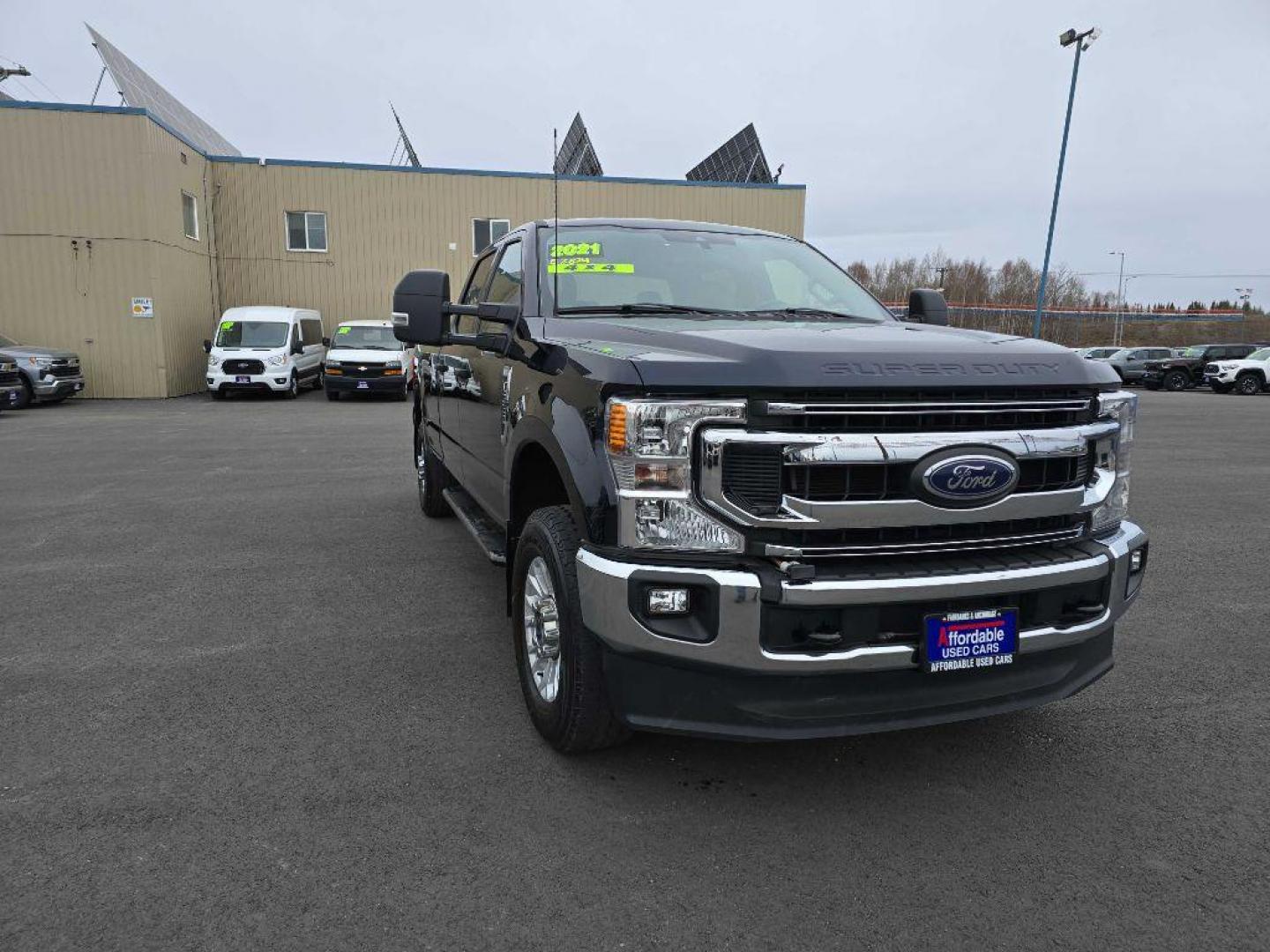 2021 BLUE FORD F350 SUPER DUTY (1FT8W3BN2ME) with an 7.3L engine, Automatic transmission, located at 2525 S. Cushman, Fairbanks, AK, 99701, (907) 452-5707, 64.824036, -147.712311 - Photo#0