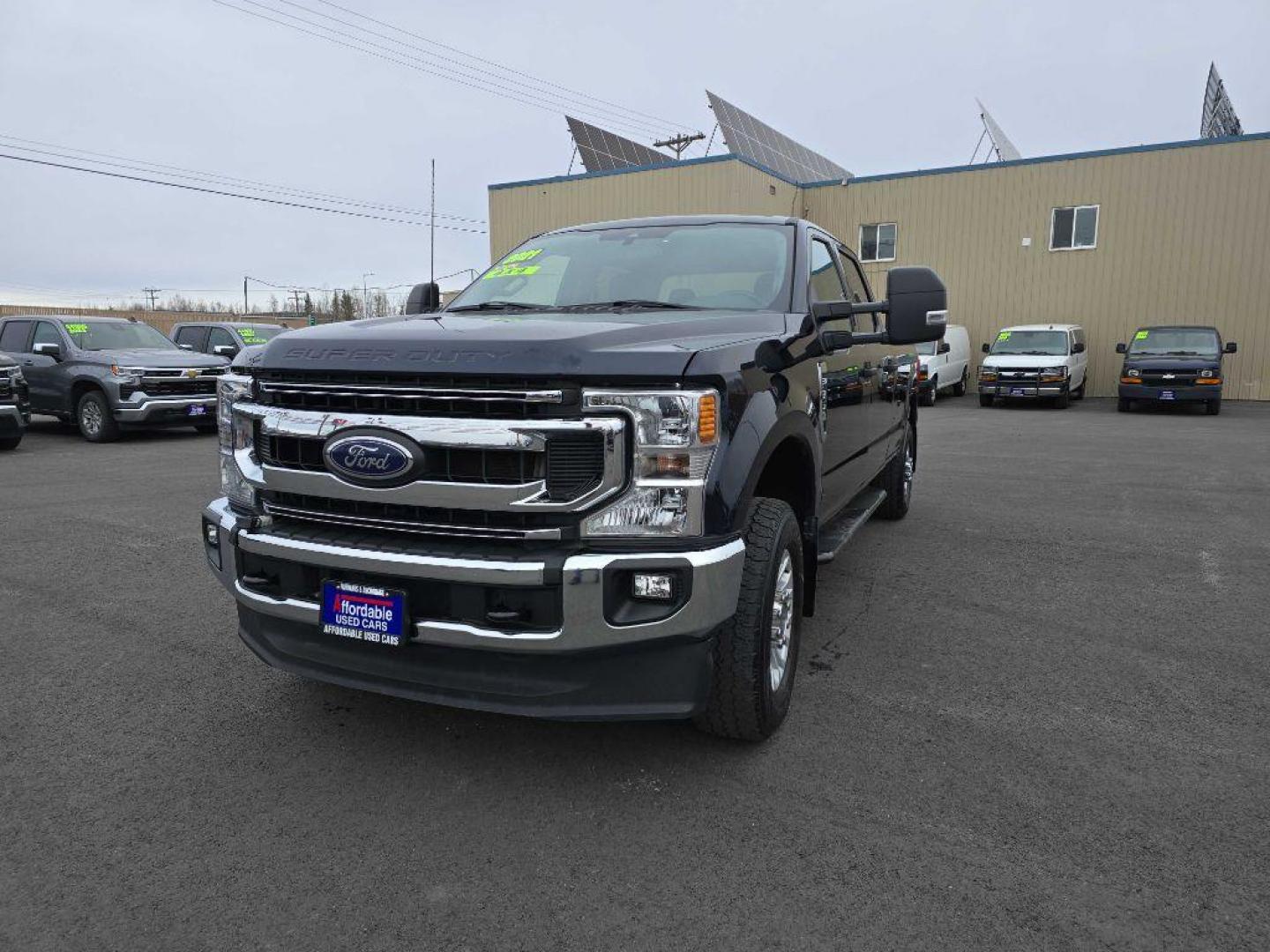 2021 BLUE FORD F350 SUPER DUTY (1FT8W3BN2ME) with an 7.3L engine, Automatic transmission, located at 2525 S. Cushman, Fairbanks, AK, 99701, (907) 452-5707, 64.824036, -147.712311 - Photo#1