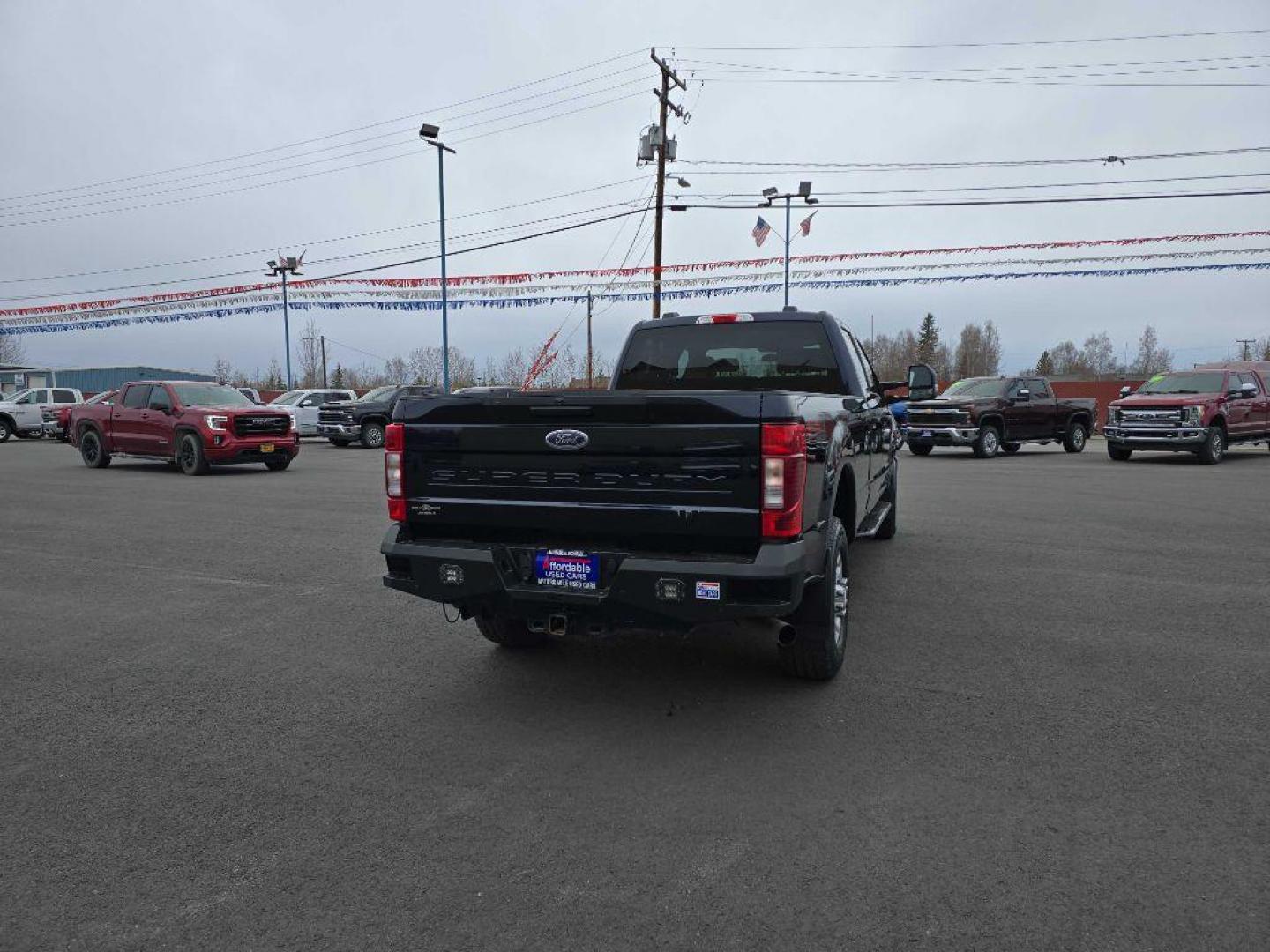2021 BLUE FORD F350 SUPER DUTY (1FT8W3BN2ME) with an 7.3L engine, Automatic transmission, located at 2525 S. Cushman, Fairbanks, AK, 99701, (907) 452-5707, 64.824036, -147.712311 - Photo#3