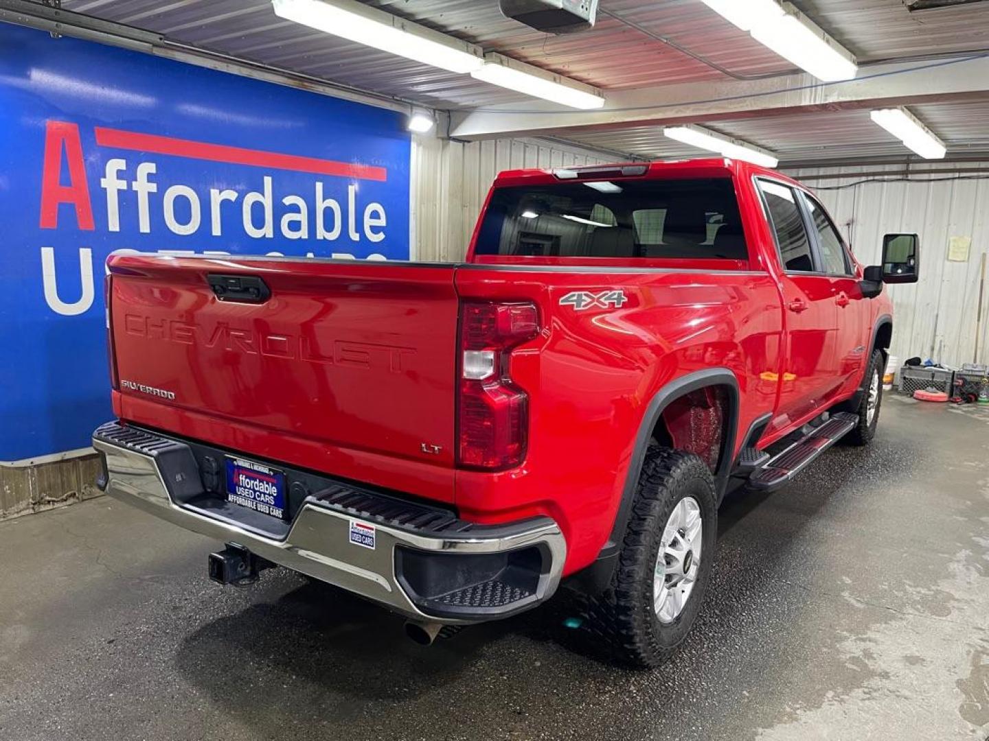 2021 RED CHEVROLET SILVERADO 2500 HEAVY DUTY LT (1GC4YNE75MF) with an 6.6L engine, Automatic transmission, located at 2525 S. Cushman, Fairbanks, AK, 99701, (907) 452-5707, 64.824036, -147.712311 - Photo#2