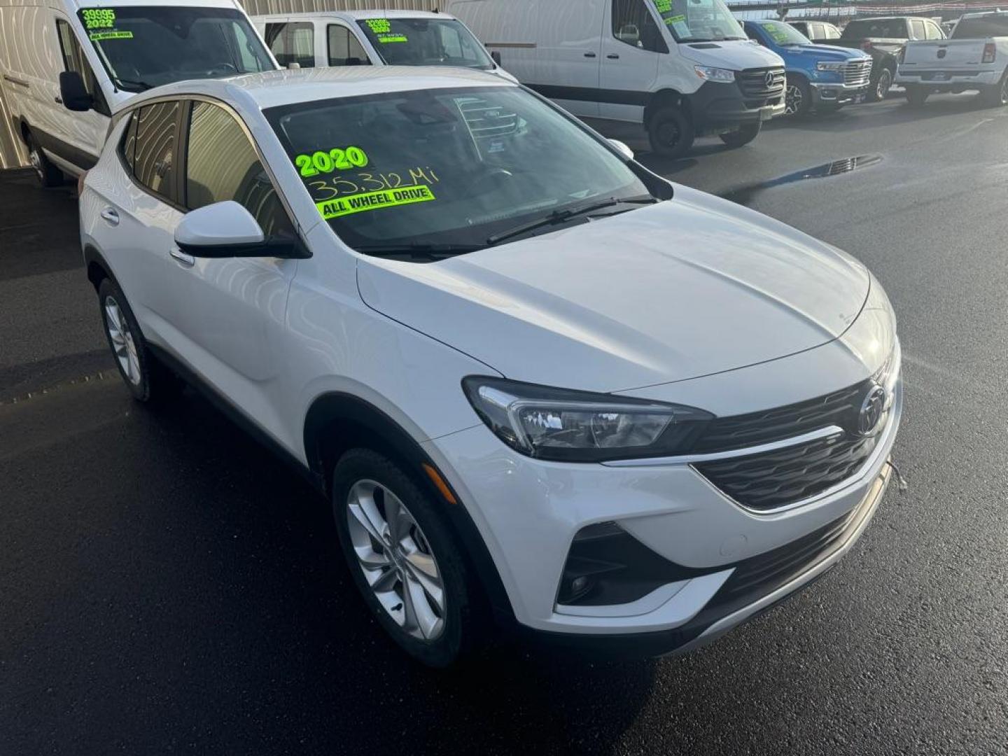 2020 WHITE BUICK ENCORE GX PREFERRED (KL4MMCSL6LB) with an 1.3L engine, Automatic transmission, located at 2525 S. Cushman, Fairbanks, AK, 99701, (907) 452-5707, 64.824036, -147.712311 - Photo#0