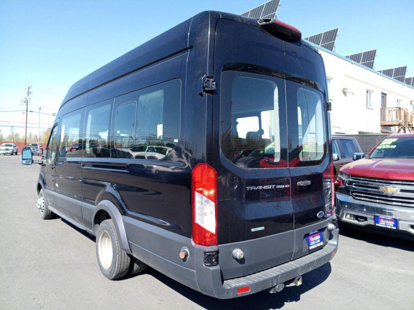 2018 BLACK FORD TRANSIT T-350 HD (1FBVU4XG5JK) with an 3.5L engine, Automatic transmission, located at 2525 S. Cushman, Fairbanks, AK, 99701, (907) 452-5707, 64.824036, -147.712311 - Photo#2