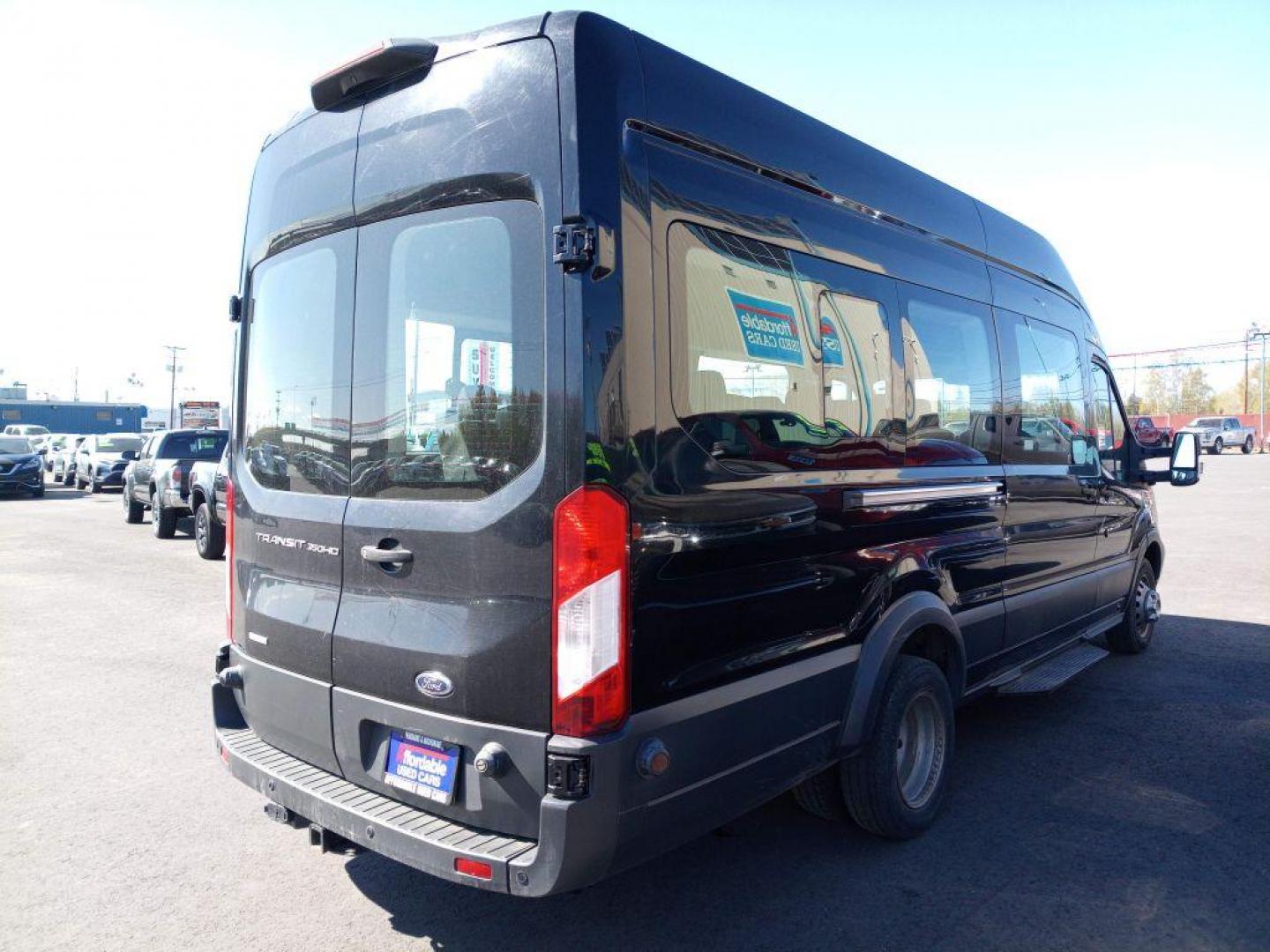 2018 BLACK FORD TRANSIT T-350 HD (1FBVU4XG5JK) with an 3.5L engine, Automatic transmission, located at 2525 S. Cushman, Fairbanks, AK, 99701, (907) 452-5707, 64.824036, -147.712311 - Photo#3