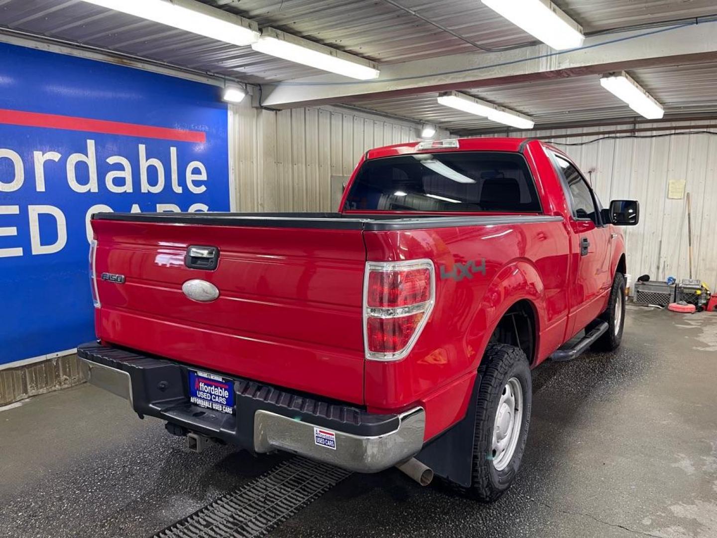 2010 RED FORD F150 (1FTMF1E87AF) with an 4.6L engine, Automatic transmission, located at 2525 S. Cushman, Fairbanks, AK, 99701, (907) 452-5707, 64.824036, -147.712311 - Photo#3