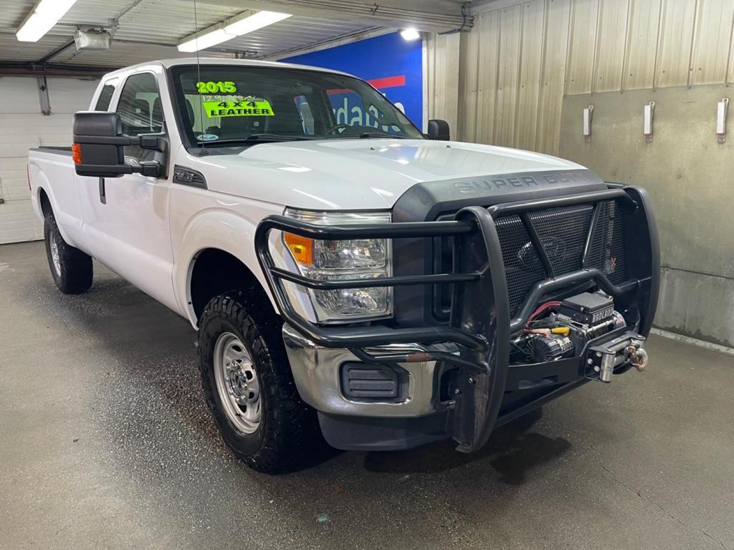 2015 WHITE FORD F250 SUPER DUTY (1FT7X2B66FE) with an 6.2L engine, Automatic transmission, located at 2525 S. Cushman, Fairbanks, AK, 99701, (907) 452-5707, 64.824036, -147.712311 - Photo#0