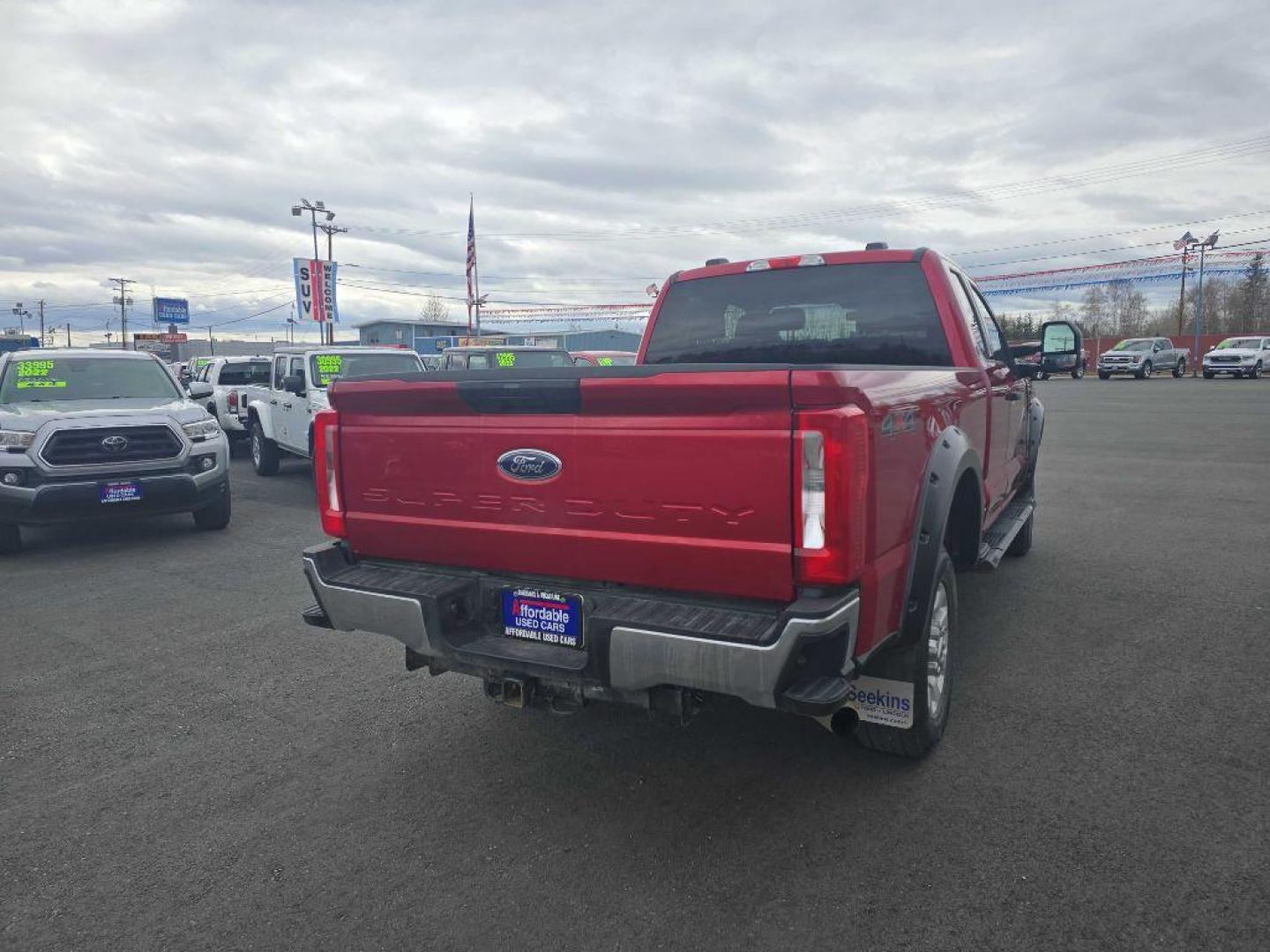 2023 RED FORD F250 SUPER DUTY (1FT7X2BN8PE) with an 7.3L engine, Automatic transmission, located at 2525 S. Cushman, Fairbanks, AK, 99701, (907) 452-5707, 64.824036, -147.712311 - Photo#1