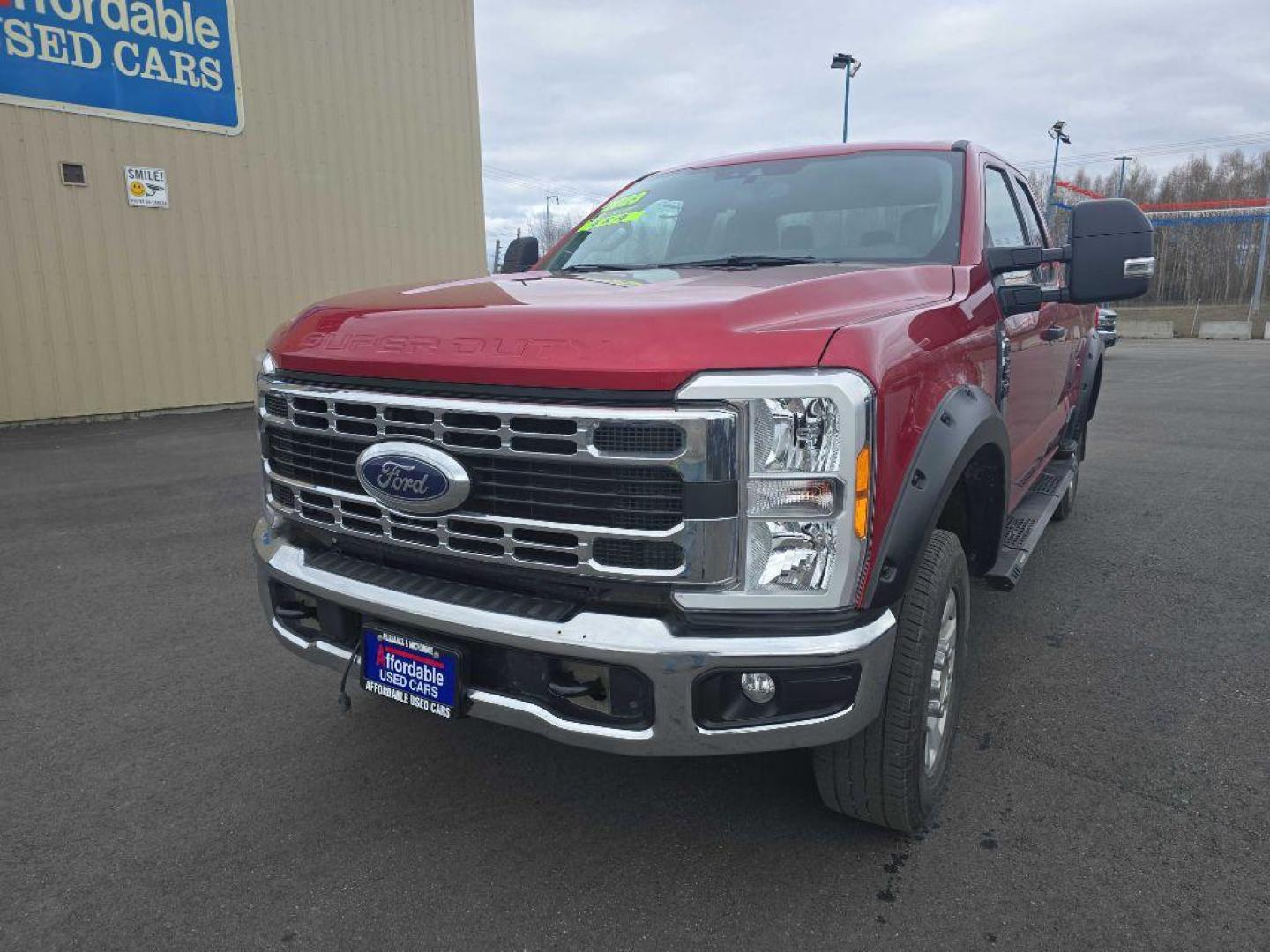 2023 RED FORD F250 SUPER DUTY (1FT7X2BN8PE) with an 7.3L engine, Automatic transmission, located at 2525 S. Cushman, Fairbanks, AK, 99701, (907) 452-5707, 64.824036, -147.712311 - Photo#4