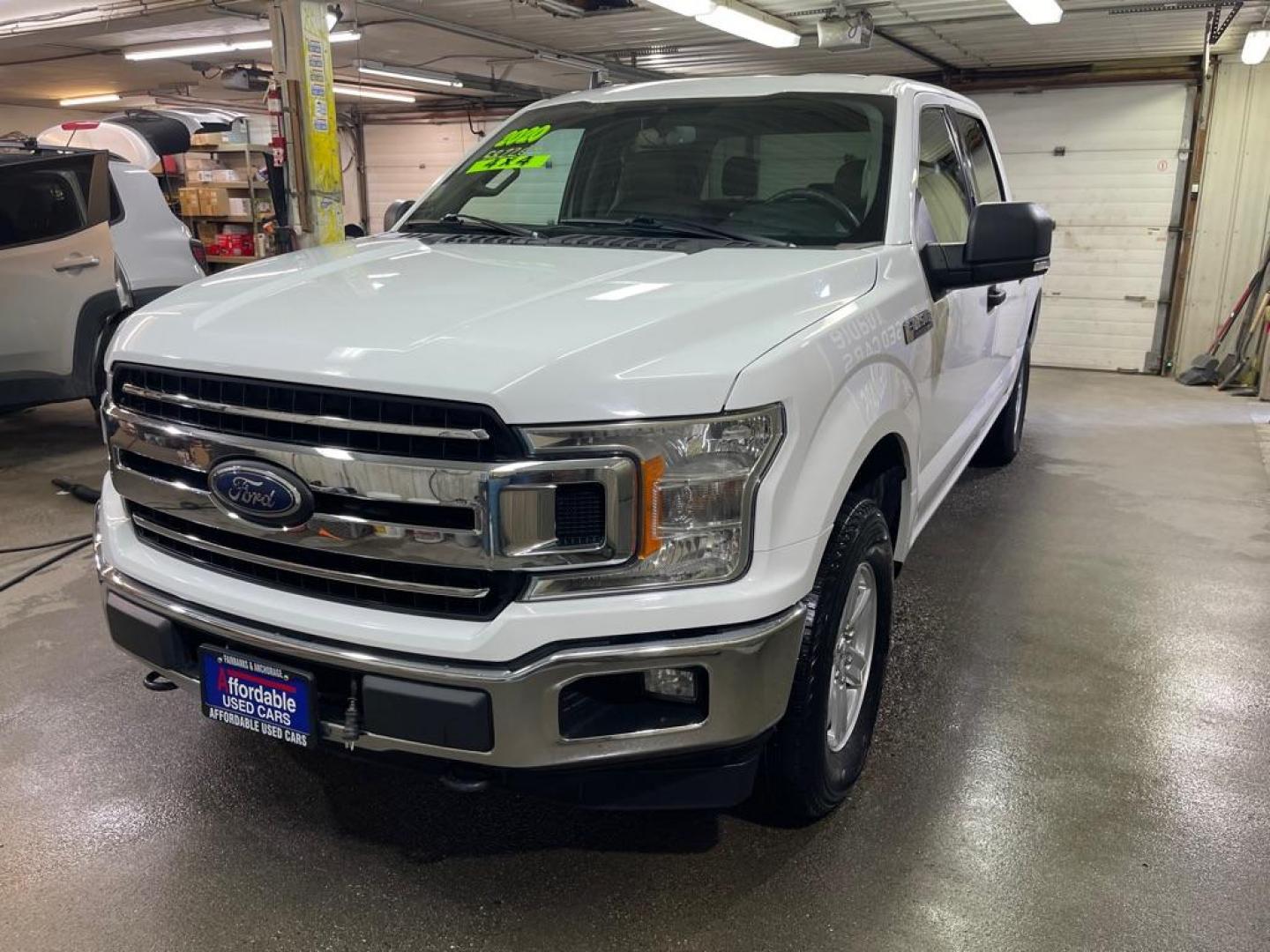 2020 WHITE FORD F150 SUPERCREW (1FTEW1E56LF) with an 5.0L engine, Automatic transmission, located at 2525 S. Cushman, Fairbanks, AK, 99701, (907) 452-5707, 64.824036, -147.712311 - Photo#1