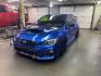 2017 BLUE SUBARU WRX LIMITED (JF1VA1J60H9) with an 2.0L engine, Manual transmission, located at 2525 S. Cushman, Fairbanks, AK, 99701, (907) 452-5707, 64.824036, -147.712311 - Photo#1