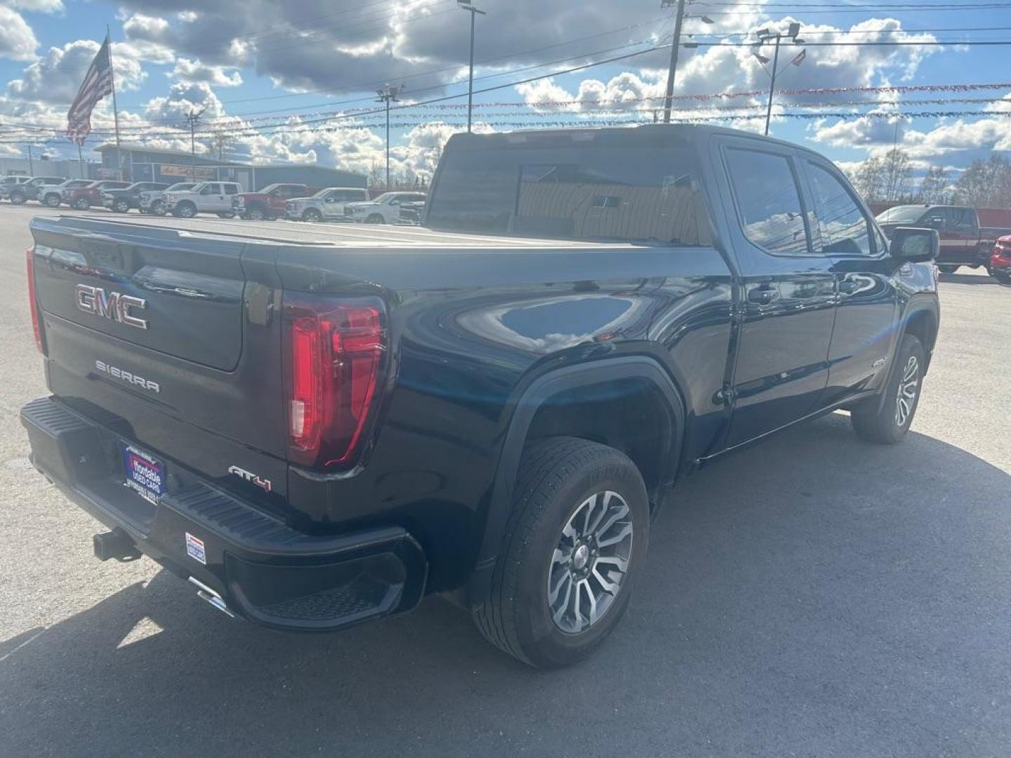 2021 BLACK GMC SIERRA 1500 AT4 (1GTU9EET2MZ) with an 3.0L engine, Automatic transmission, located at 2525 S. Cushman, Fairbanks, AK, 99701, (907) 452-5707, 64.824036, -147.712311 - Photo#2