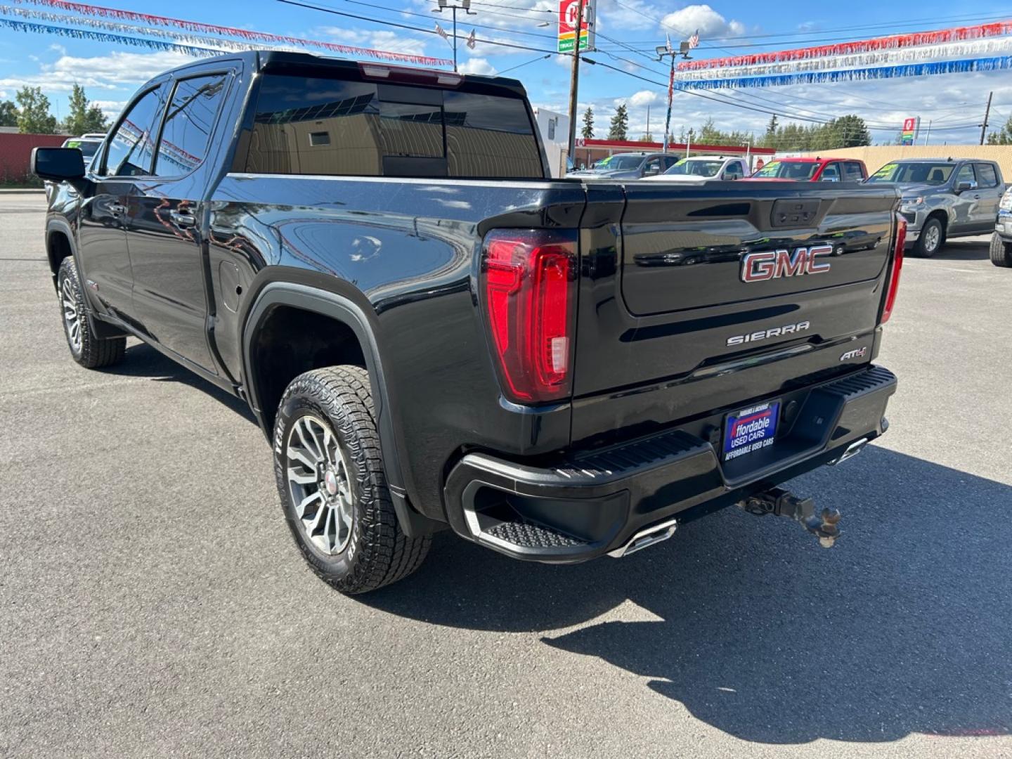 2021 BLACK GMC SIERRA AT4 1500 AT4 (1GTU9EET2MZ) with an 3.0L engine, Automatic transmission, located at 2525 S. Cushman, Fairbanks, AK, 99701, (907) 452-5707, 64.824036, -147.712311- Photo#3