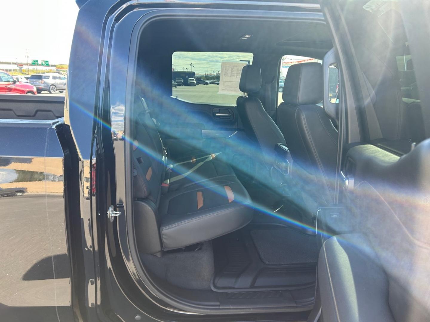 2021 BLACK GMC SIERRA AT4 1500 AT4 (1GTU9EET2MZ) with an 3.0L engine, Automatic transmission, located at 2525 S. Cushman, Fairbanks, AK, 99701, (907) 452-5707, 64.824036, -147.712311- Photo#5