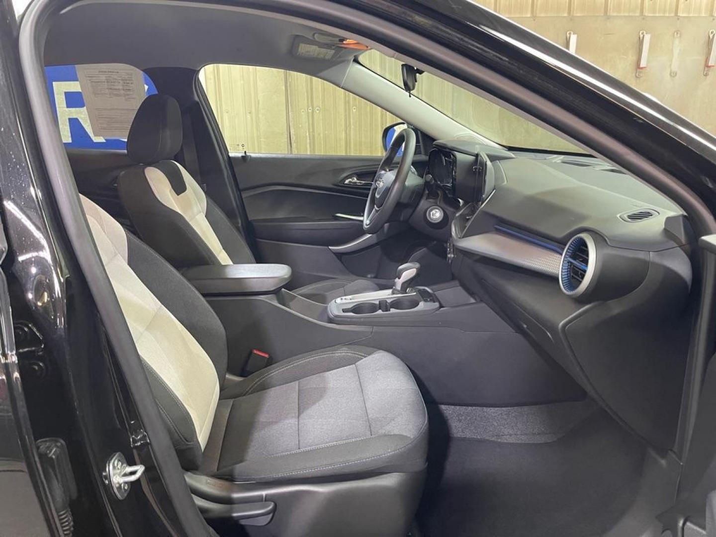 2024 BLACK CHEVROLET TRAX LS (KL77LFE23RC) with an 1.2L engine, Automatic transmission, located at 2525 S. Cushman, Fairbanks, AK, 99701, (907) 452-5707, 64.824036, -147.712311 - Photo#3