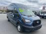 2025 BLUE FORD TRANSIT 15 PASS T-350 (1FBAX9XG3SK) with an 3.5L engine, Automatic transmission, located at 2525 S. Cushman, Fairbanks, AK, 99701, (907) 452-5707, 64.824036, -147.712311- Photo#1