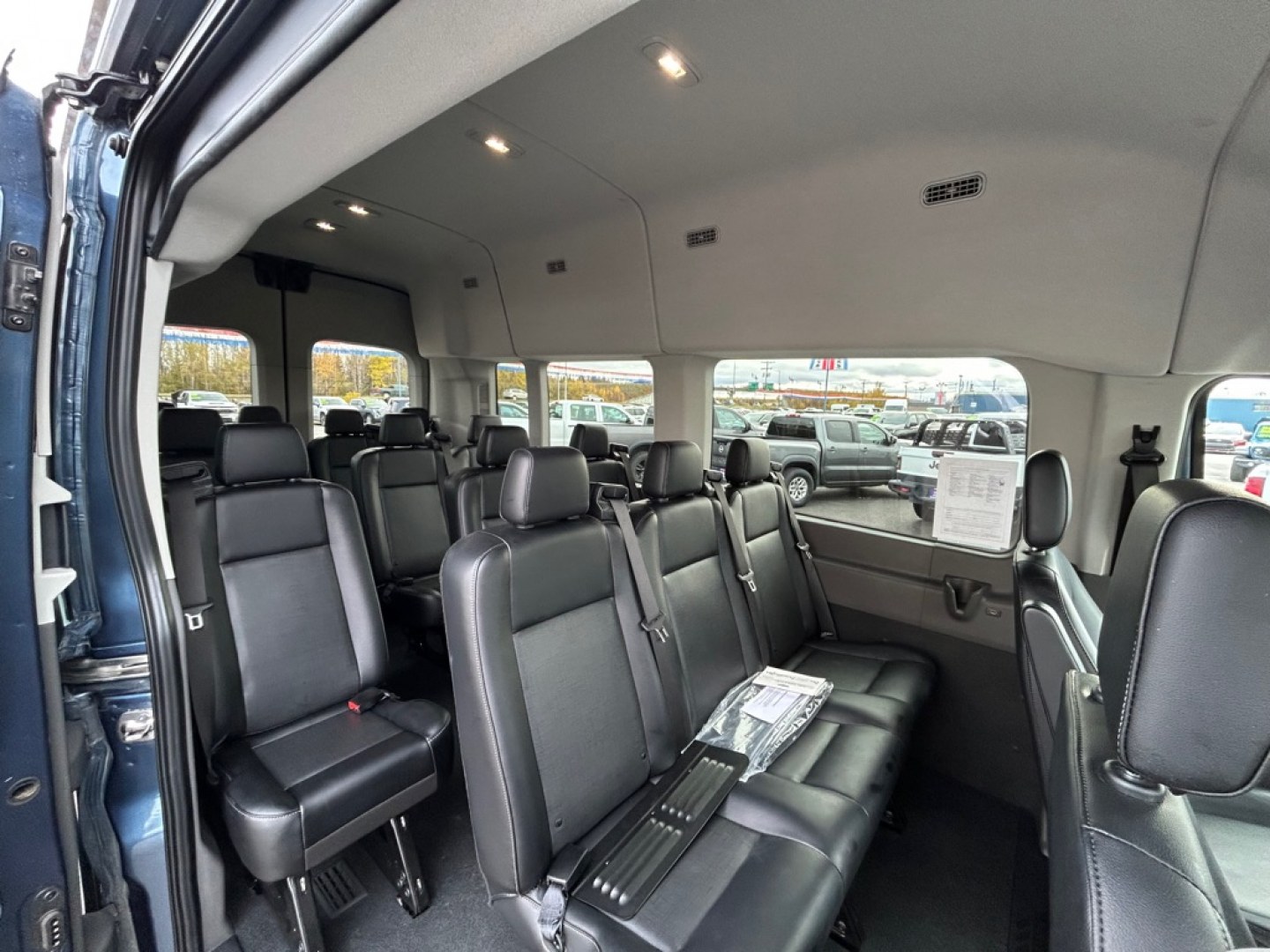 2025 BLUE FORD TRANSIT 15 PASS T-350 (1FBAX9XG3SK) with an 3.5L engine, Automatic transmission, located at 2525 S. Cushman, Fairbanks, AK, 99701, (907) 452-5707, 64.824036, -147.712311- Photo#5