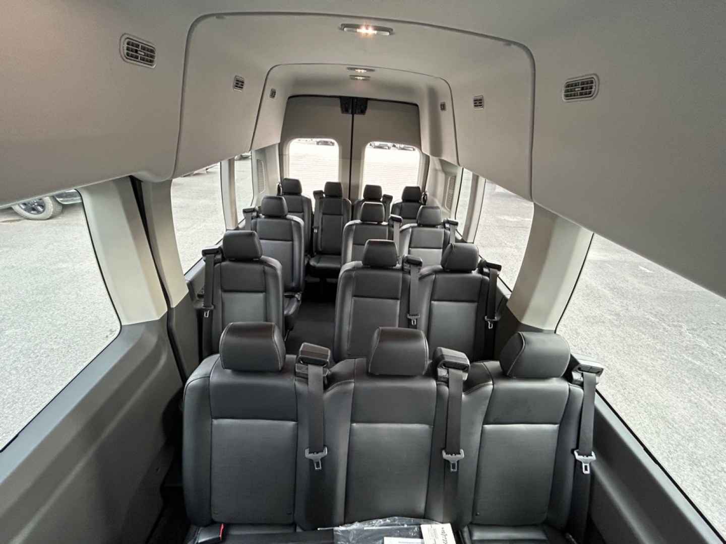 2025 BLUE FORD TRANSIT 15 PASS T-350 (1FBAX9XG3SK) with an 3.5L engine, Automatic transmission, located at 2525 S. Cushman, Fairbanks, AK, 99701, (907) 452-5707, 64.824036, -147.712311- Photo#6