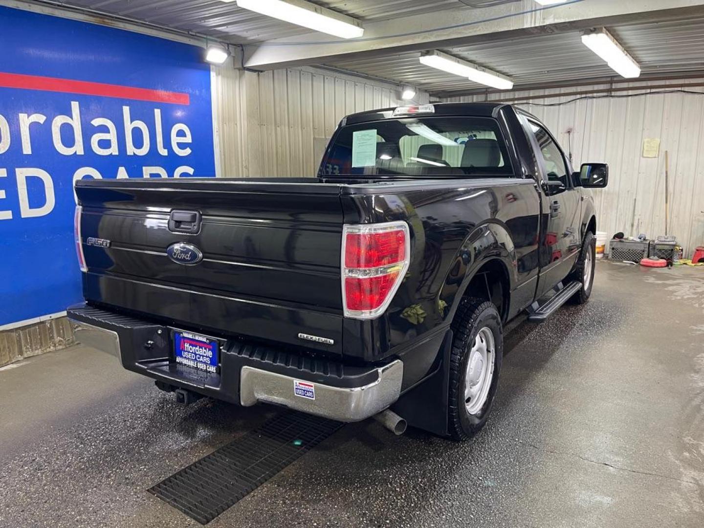 2011 BLACK FORD F150 (1FTMF1CM7BF) with an 3.7L engine, Automatic transmission, located at 2525 S. Cushman, Fairbanks, AK, 99701, (907) 452-5707, 64.824036, -147.712311 - Photo#2