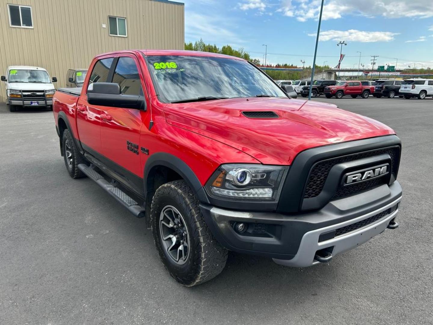 2016 RED RAM 1500 REBEL REBEL (1C6RR7YT8GS) with an 5.7L engine, Automatic transmission, located at 2525 S. Cushman, Fairbanks, AK, 99701, (907) 452-5707, 64.824036, -147.712311 - Photo#1