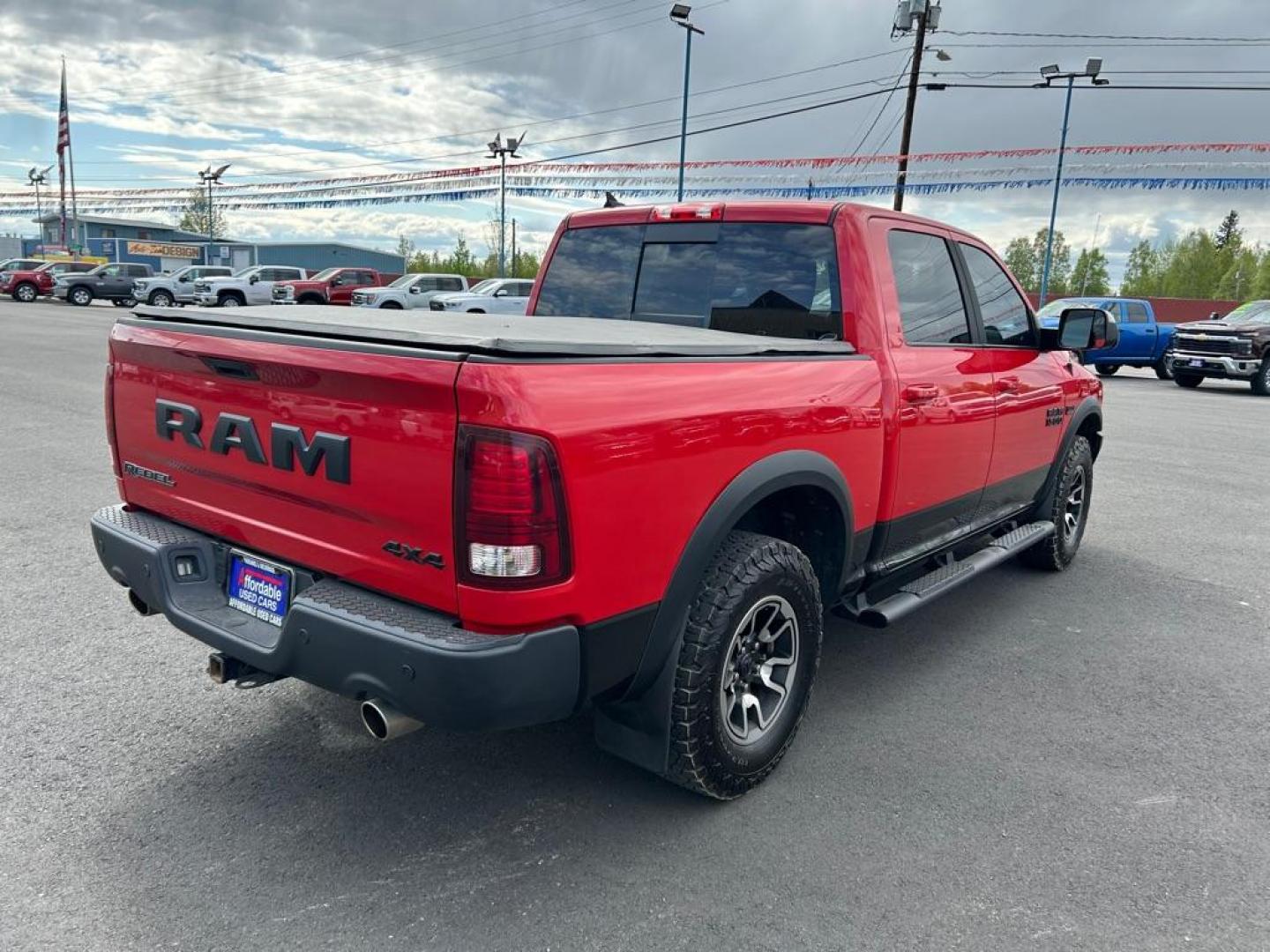 2016 RED RAM 1500 REBEL REBEL (1C6RR7YT8GS) with an 5.7L engine, Automatic transmission, located at 2525 S. Cushman, Fairbanks, AK, 99701, (907) 452-5707, 64.824036, -147.712311 - Photo#2