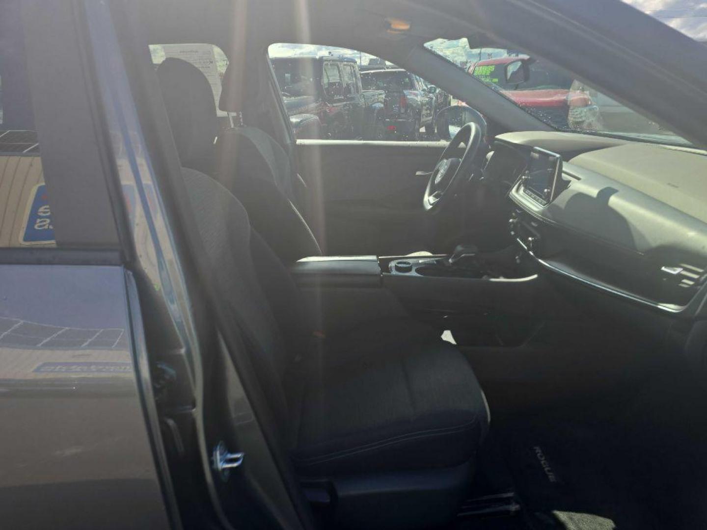 2023 GREY NISSAN ROGUE SV (5N1BT3BB0PC) with an 1.5L engine, Automatic transmission, located at 2525 S. Cushman, Fairbanks, AK, 99701, (907) 452-5707, 64.824036, -147.712311 - Photo#3