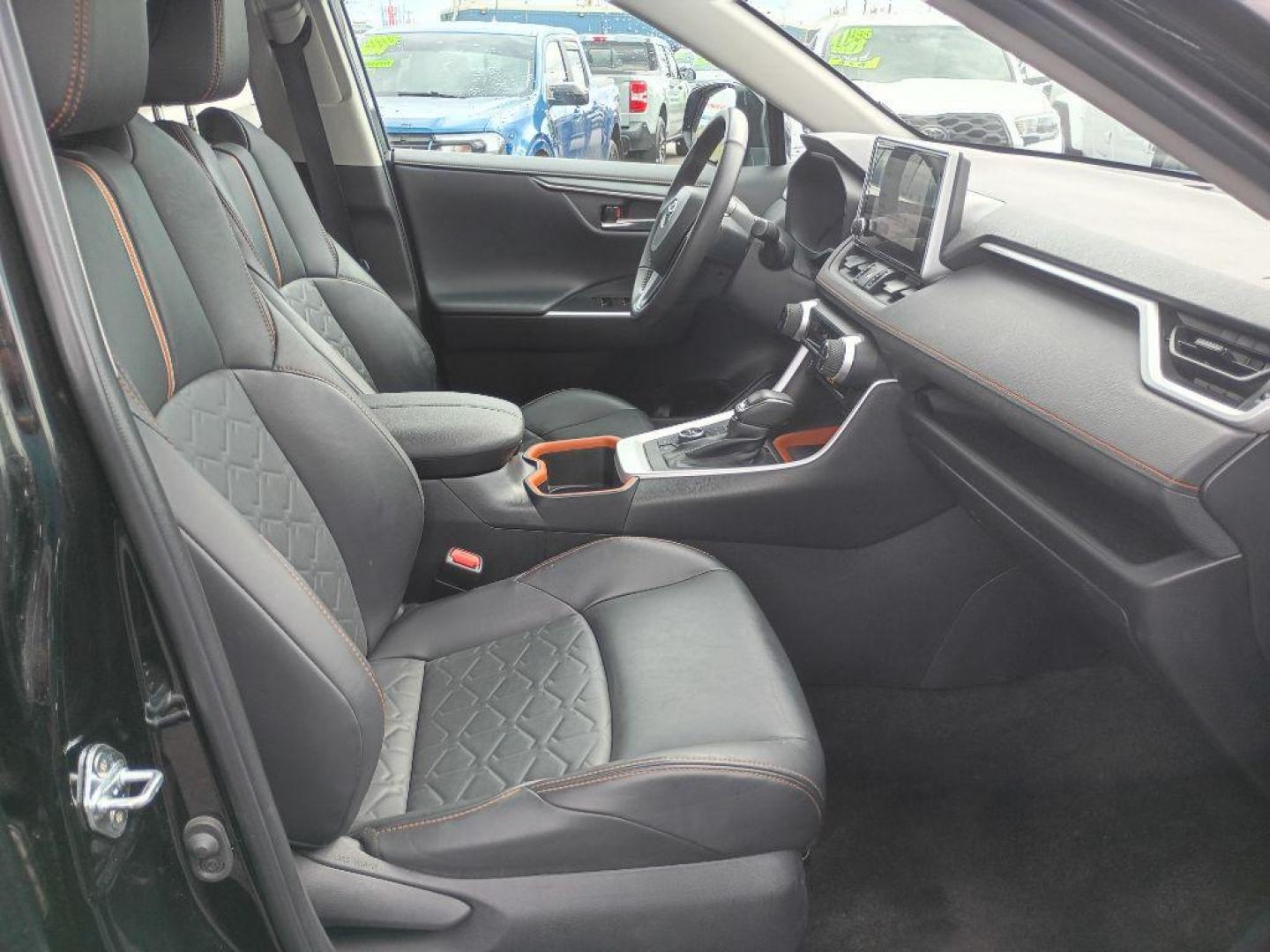2023 BLACK TOYOTA RAV4 ADVENTURE (2T3J1RFV3PW) with an 2.5L engine, Automatic transmission, located at 2525 S. Cushman, Fairbanks, AK, 99701, (907) 452-5707, 64.824036, -147.712311 - Photo#1