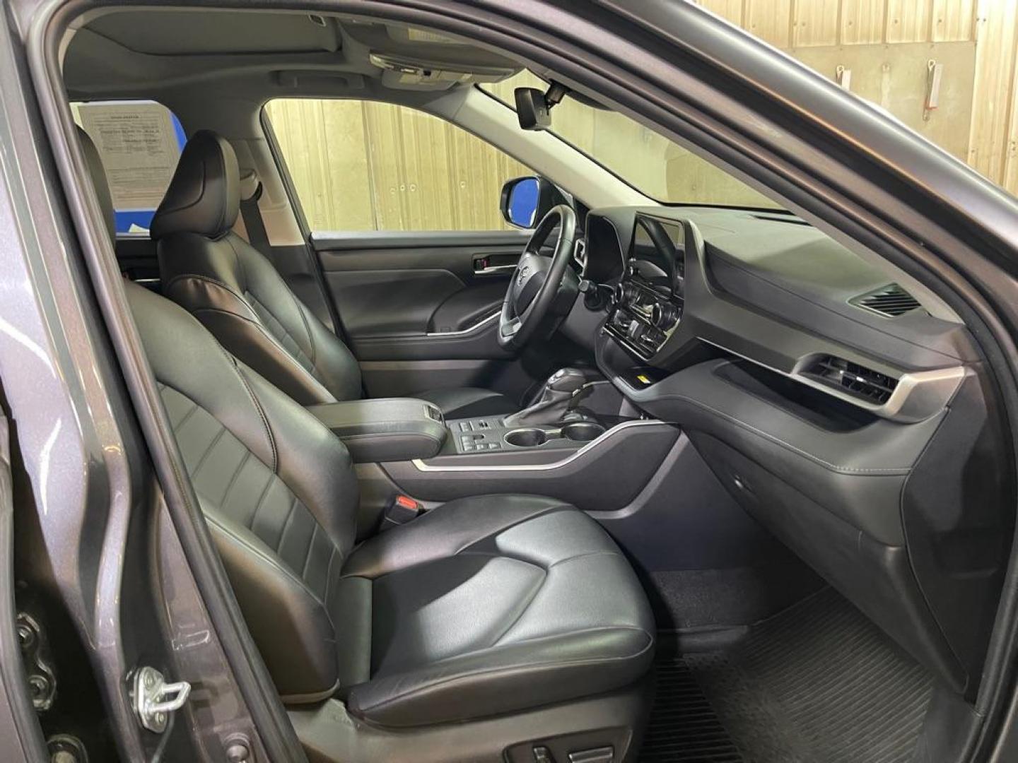 2023 GREY TOYOTA HIGHLANDER L (5TDKDRBH3PS) with an 2.4L engine, Automatic transmission, located at 2525 S. Cushman, Fairbanks, AK, 99701, (907) 452-5707, 64.824036, -147.712311 - Photo#3